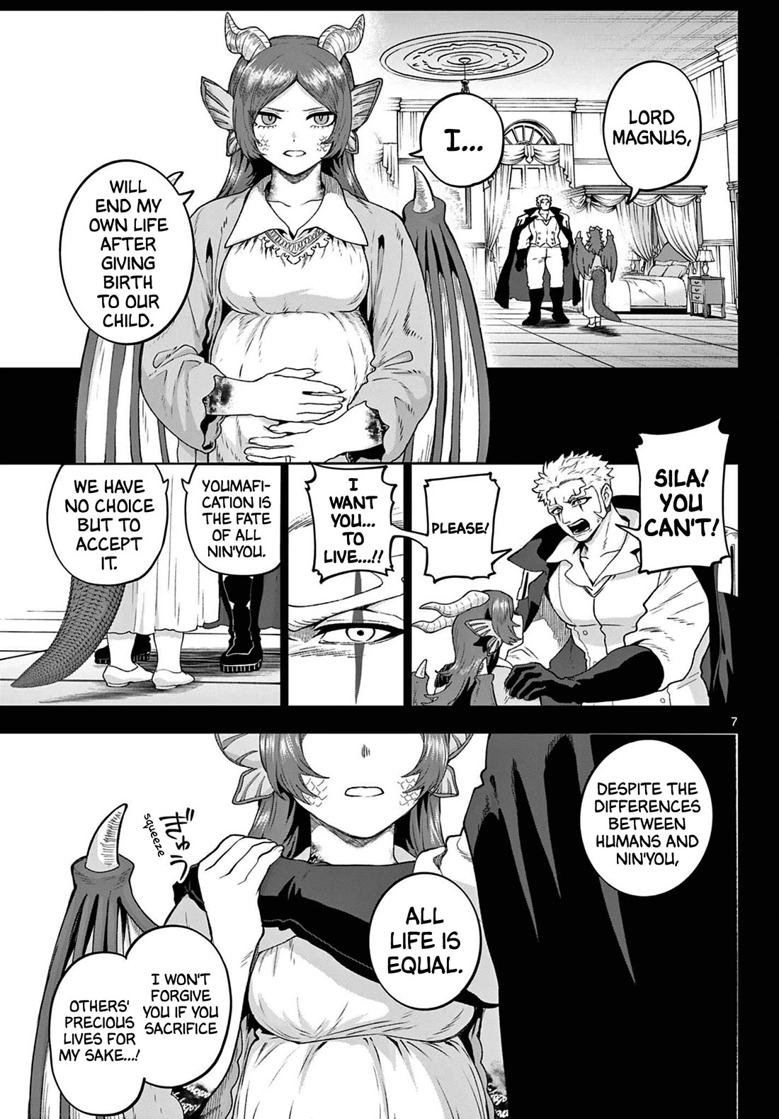 KaguRai: Kagura & Raito Chapter 51 page 7 - Chapter 51: Only the Strong Have a Right to Decide