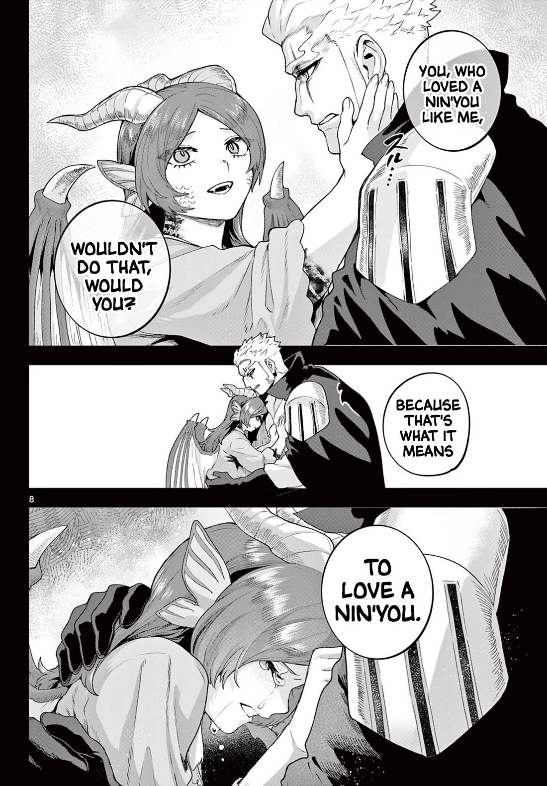 KaguRai: Kagura & Raito Chapter 51 page 8 - Chapter 51: Only the Strong Have a Right to Decide