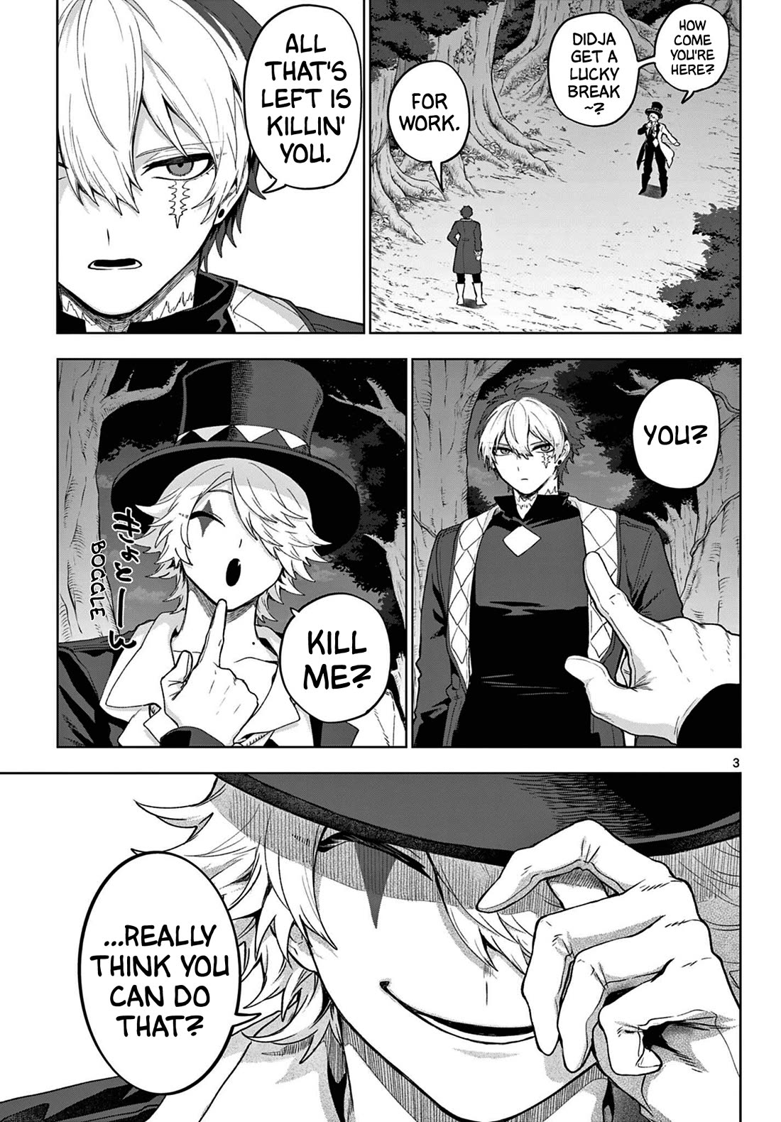 KaguRai: Kagura & Raito Chapter 52 page 3 - Chapter 52: Not a Single One Shall Be Exempt
