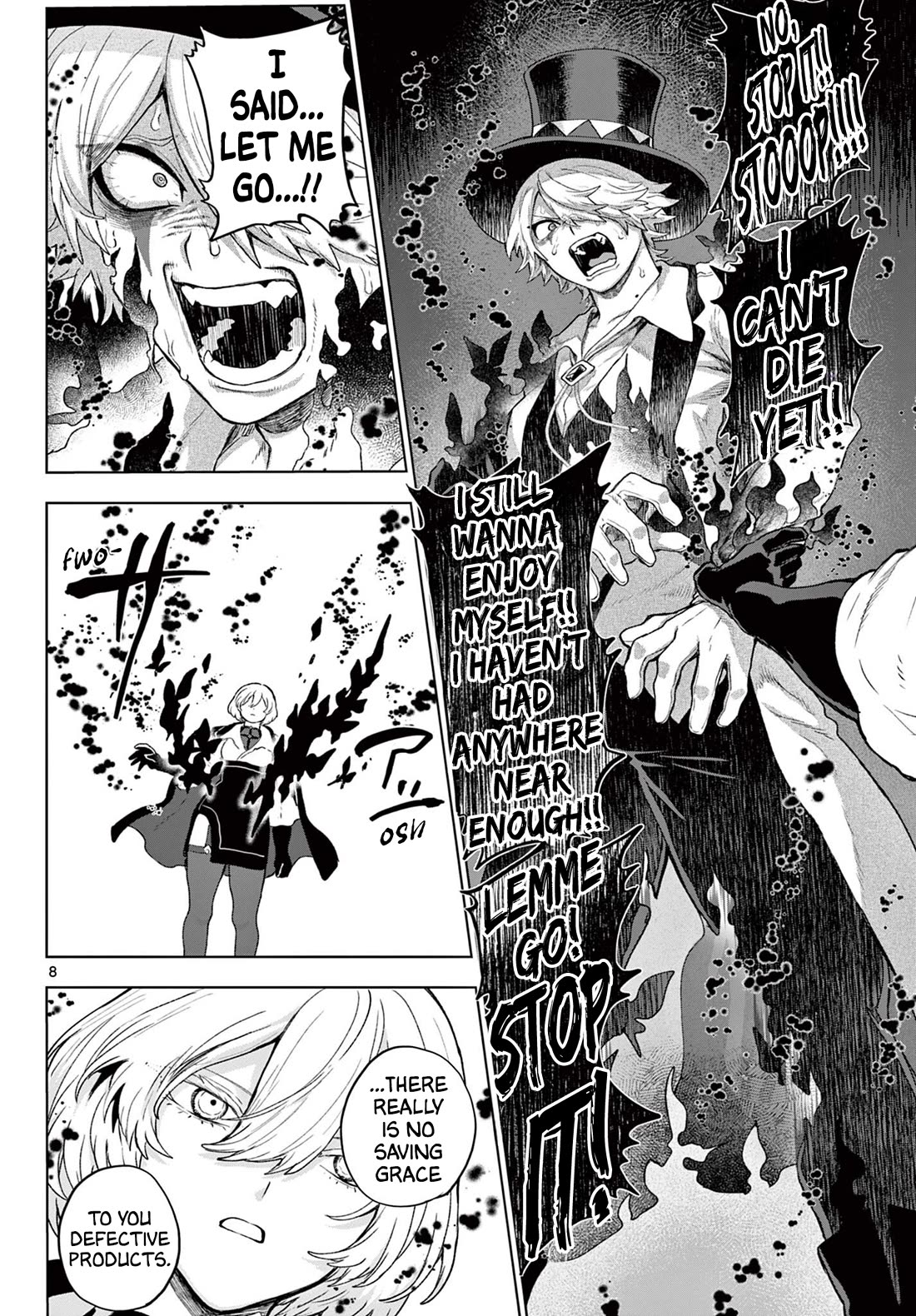 KaguRai: Kagura & Raito Chapter 52 page 8 - Chapter 52: Not a Single One Shall Be Exempt