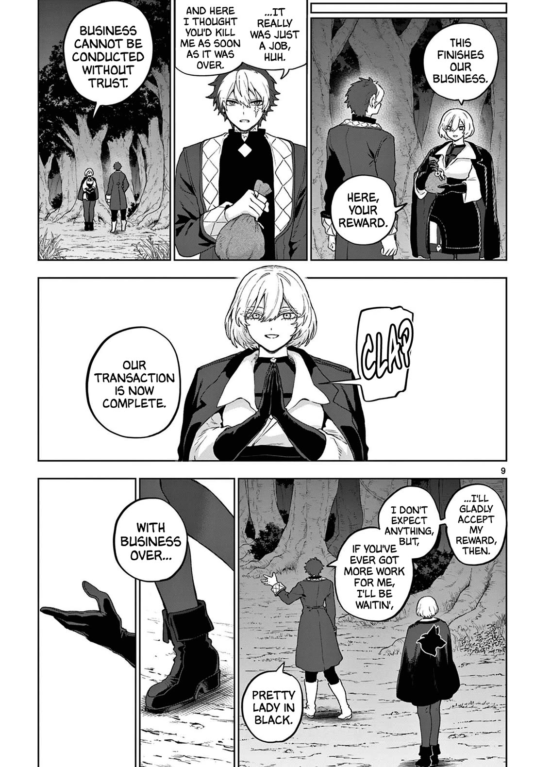KaguRai: Kagura & Raito Chapter 52 page 9 - Chapter 52: Not a Single One Shall Be Exempt