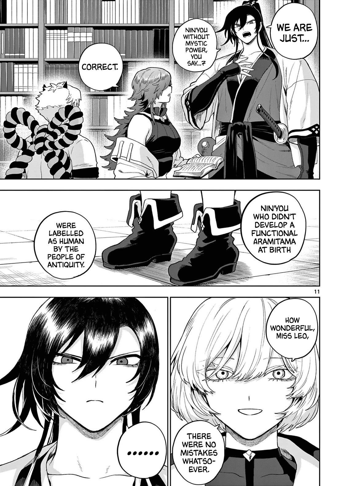 KaguRai: Kagura & Raito Chapter 53 page 11 - Chapter 53: History and Truth