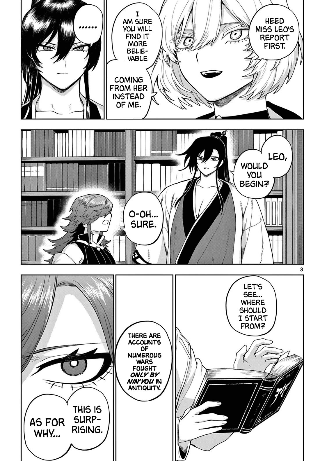 KaguRai: Kagura & Raito Chapter 53 page 3 - Chapter 53: History and Truth