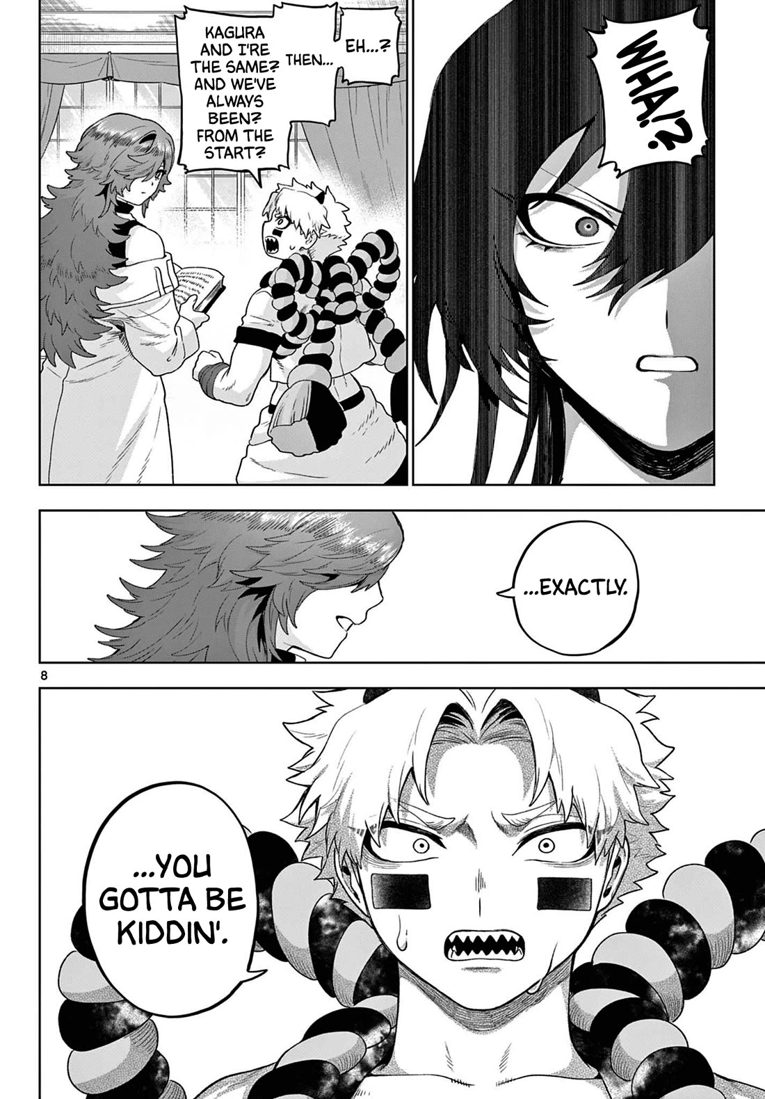 KaguRai: Kagura & Raito Chapter 53 page 8 - Chapter 53: History and Truth