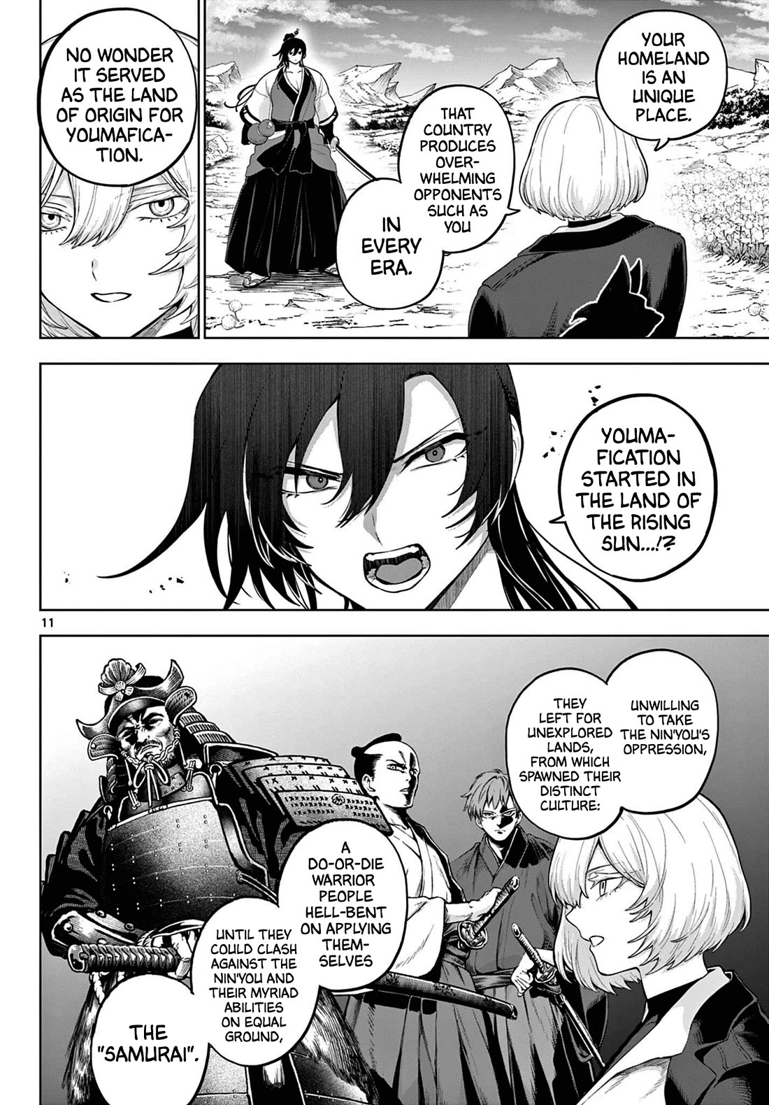 KaguRai: Kagura & Raito Chapter 55 page 11 - Chapter 55: Kagura VS Cattleya