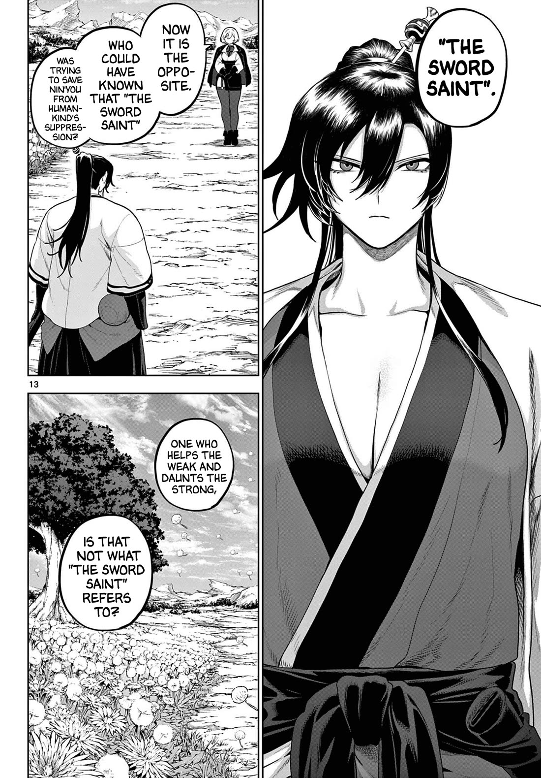 KaguRai: Kagura & Raito Chapter 55 page 13 - Chapter 55: Kagura VS Cattleya