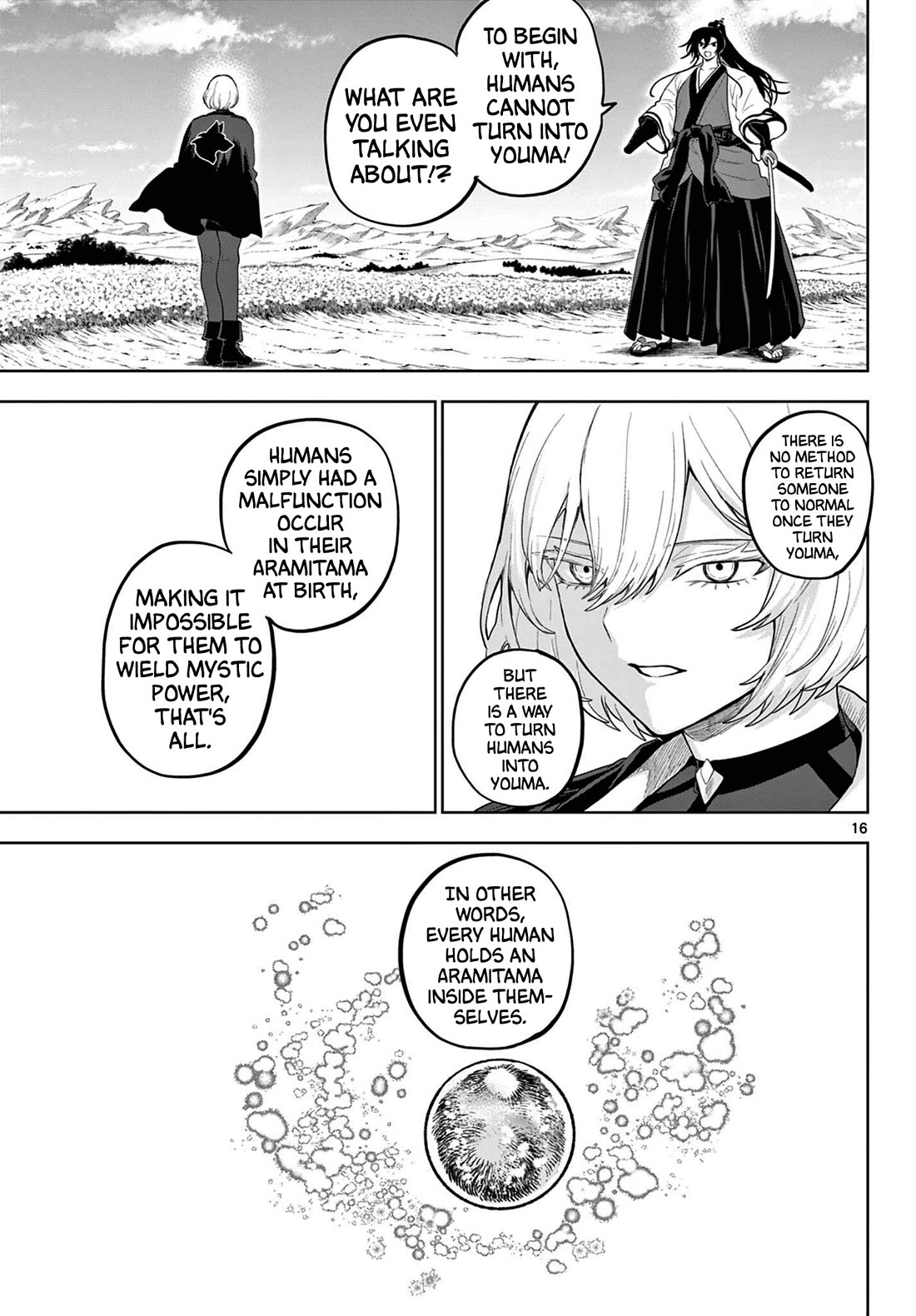 KaguRai: Kagura & Raito Chapter 55 page 16 - Chapter 55: Kagura VS Cattleya
