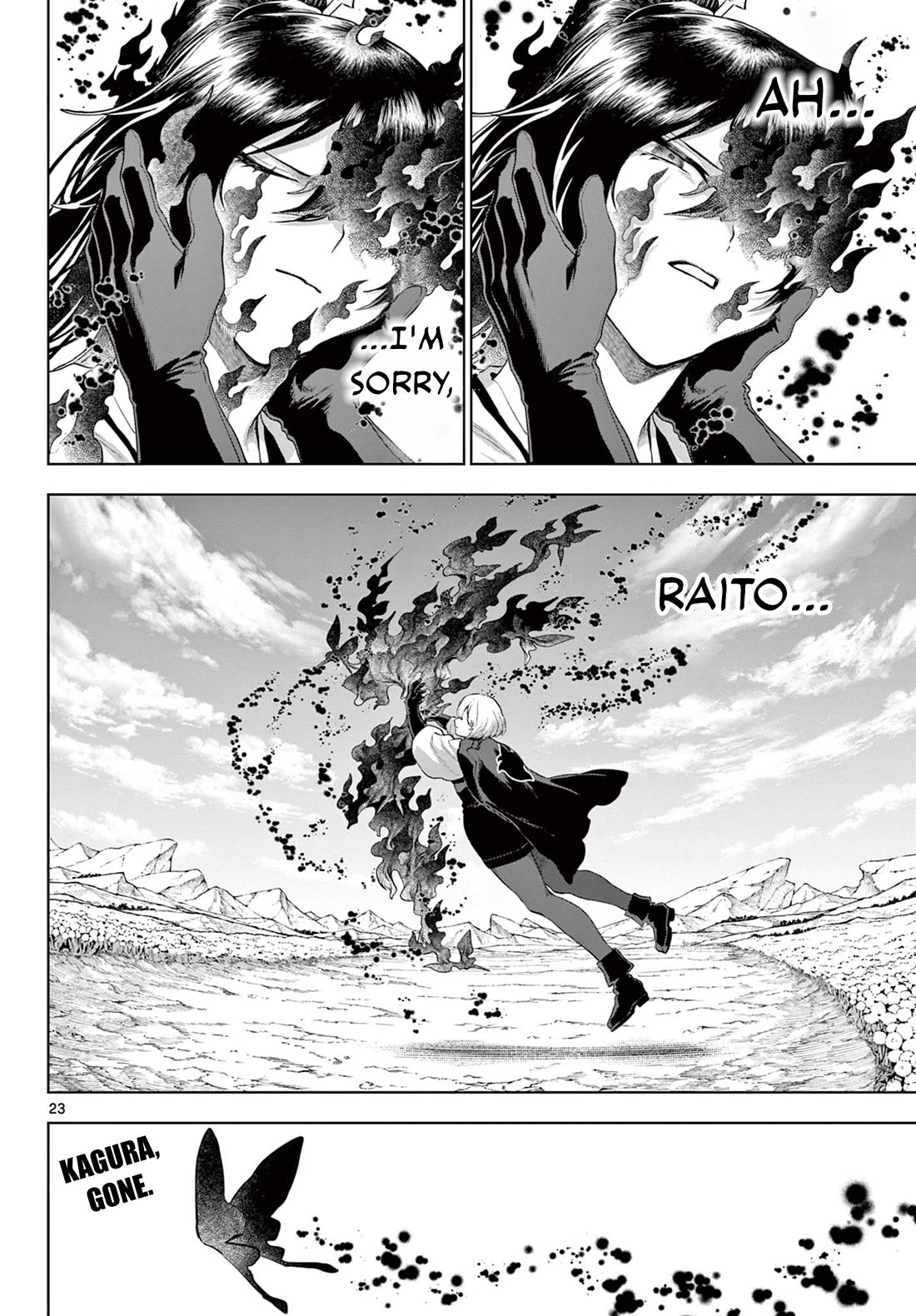 KaguRai: Kagura & Raito Chapter 55 page 23 - Chapter 55: Kagura VS Cattleya