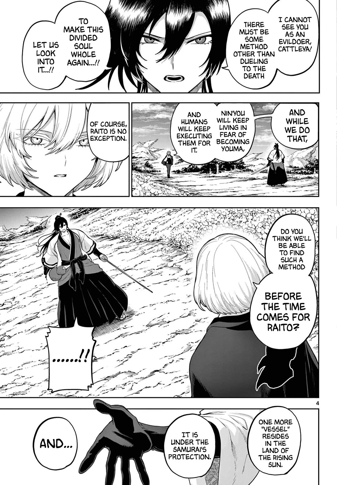 KaguRai: Kagura & Raito Chapter 55 page 4 - Chapter 55: Kagura VS Cattleya
