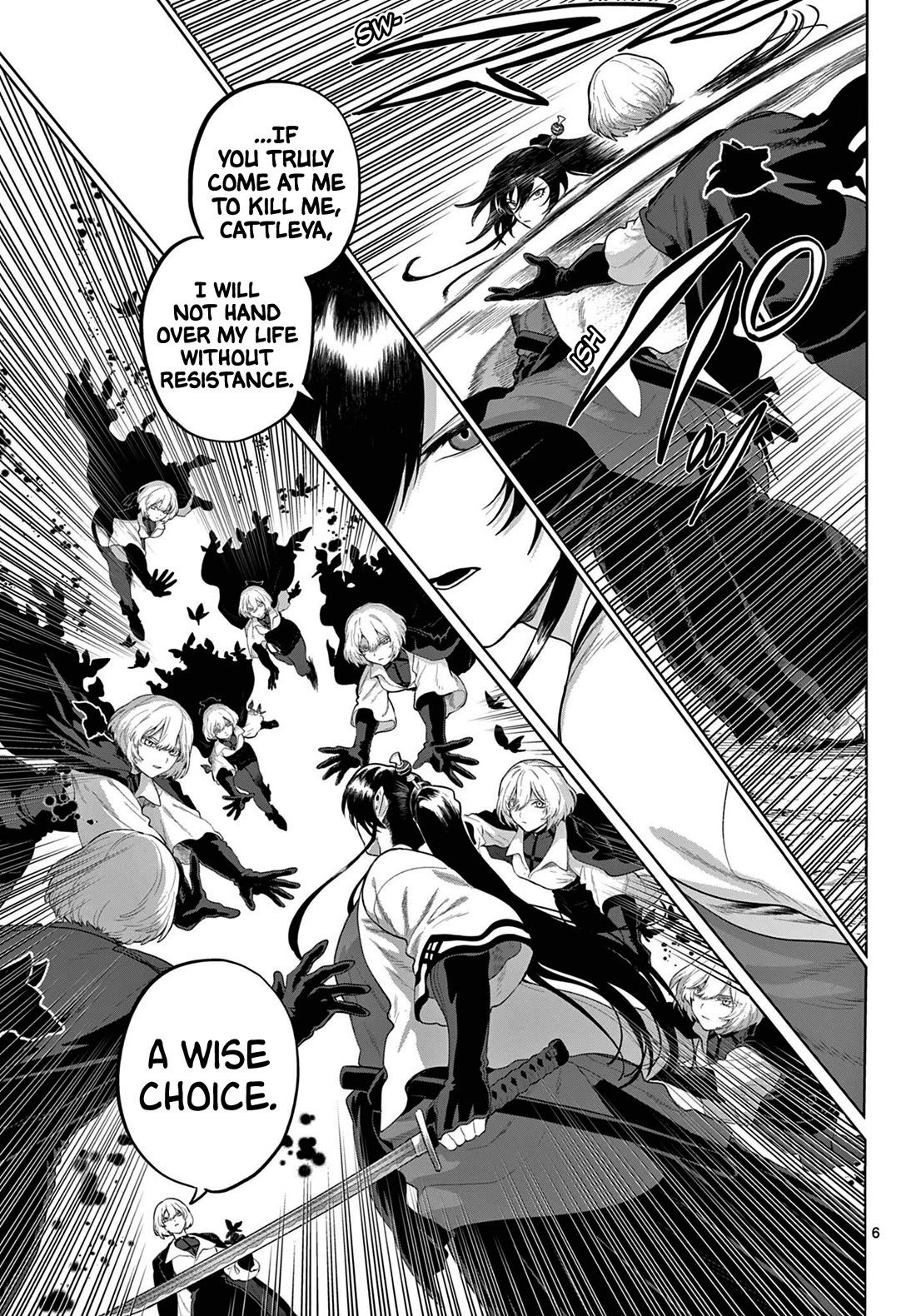 KaguRai: Kagura & Raito Chapter 55 page 6 - Chapter 55: Kagura VS Cattleya