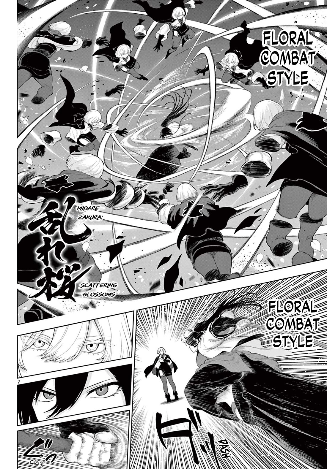 KaguRai: Kagura & Raito Chapter 55 page 7 - Chapter 55: Kagura VS Cattleya