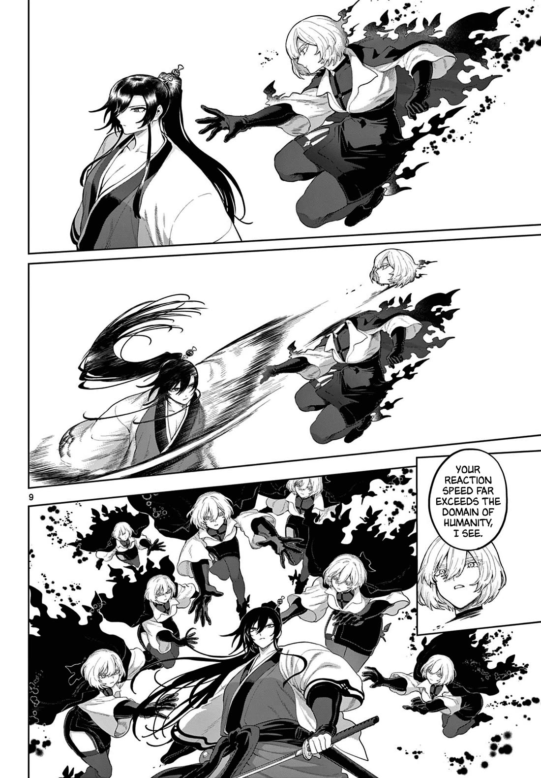 KaguRai: Kagura & Raito Chapter 55 page 9 - Chapter 55: Kagura VS Cattleya