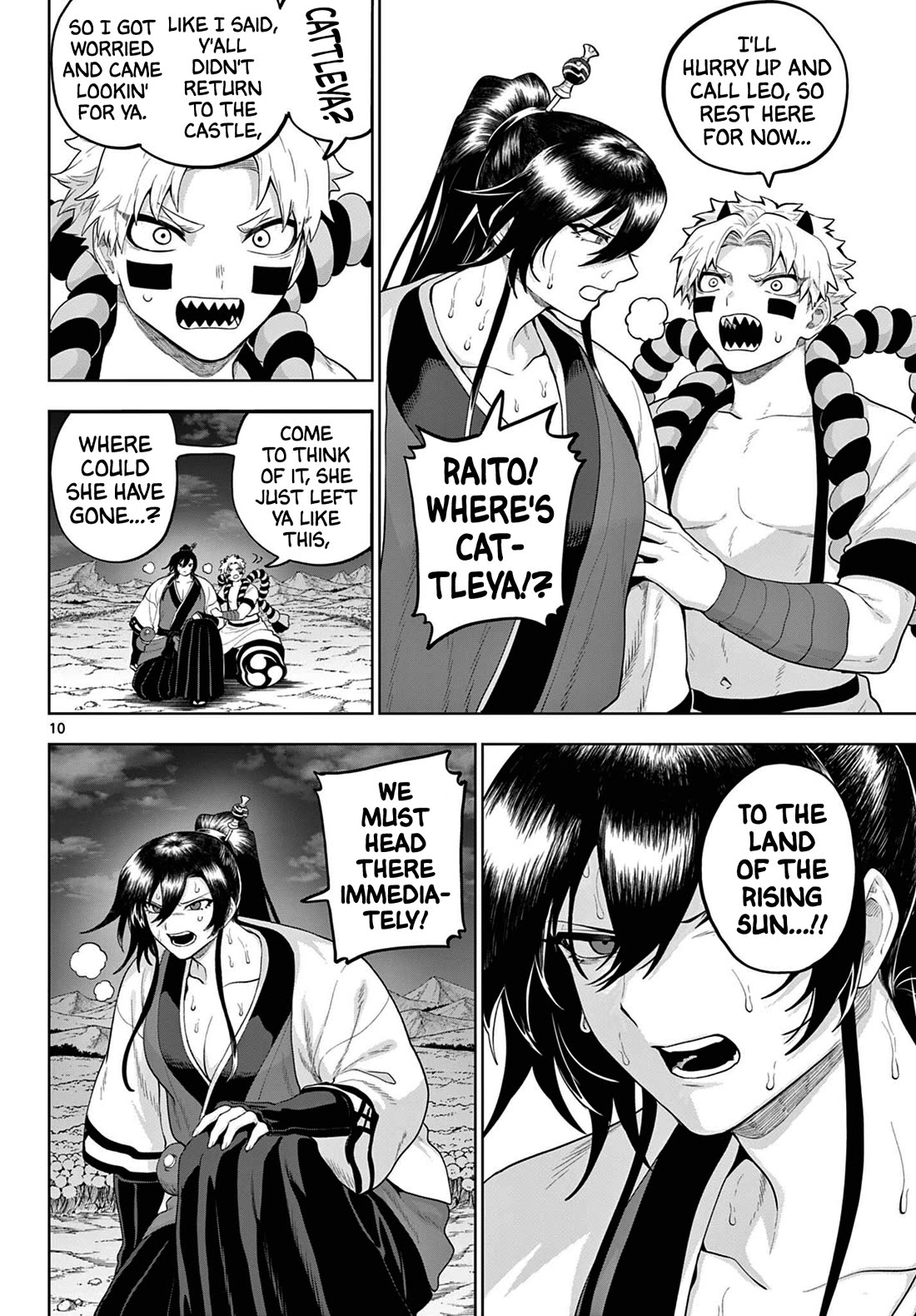 KaguRai: Kagura & Raito Chapter 56 page 10 - Chapter 56: The Last Place We're Heading To
