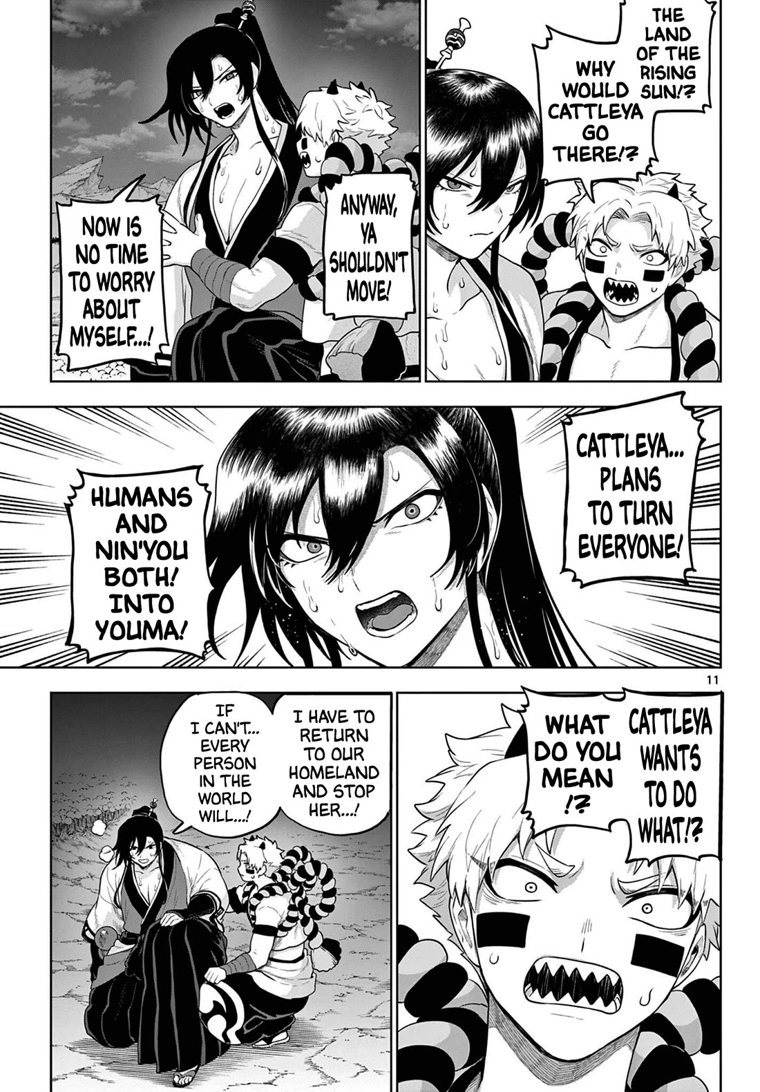 KaguRai: Kagura & Raito Chapter 56 page 11 - Chapter 56: The Last Place We're Heading To