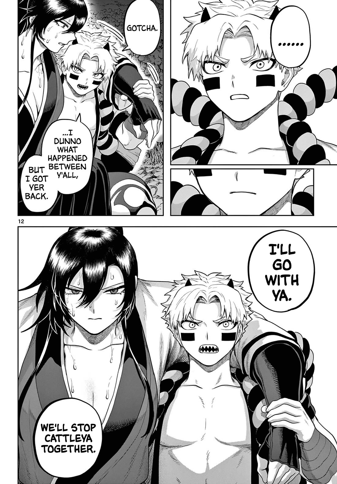 KaguRai: Kagura & Raito Chapter 56 page 12 - Chapter 56: The Last Place We're Heading To