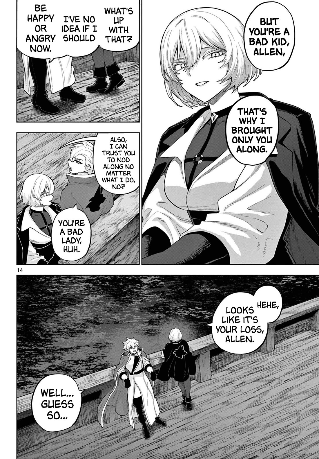 KaguRai: Kagura & Raito Chapter 56 page 14 - Chapter 56: The Last Place We're Heading To
