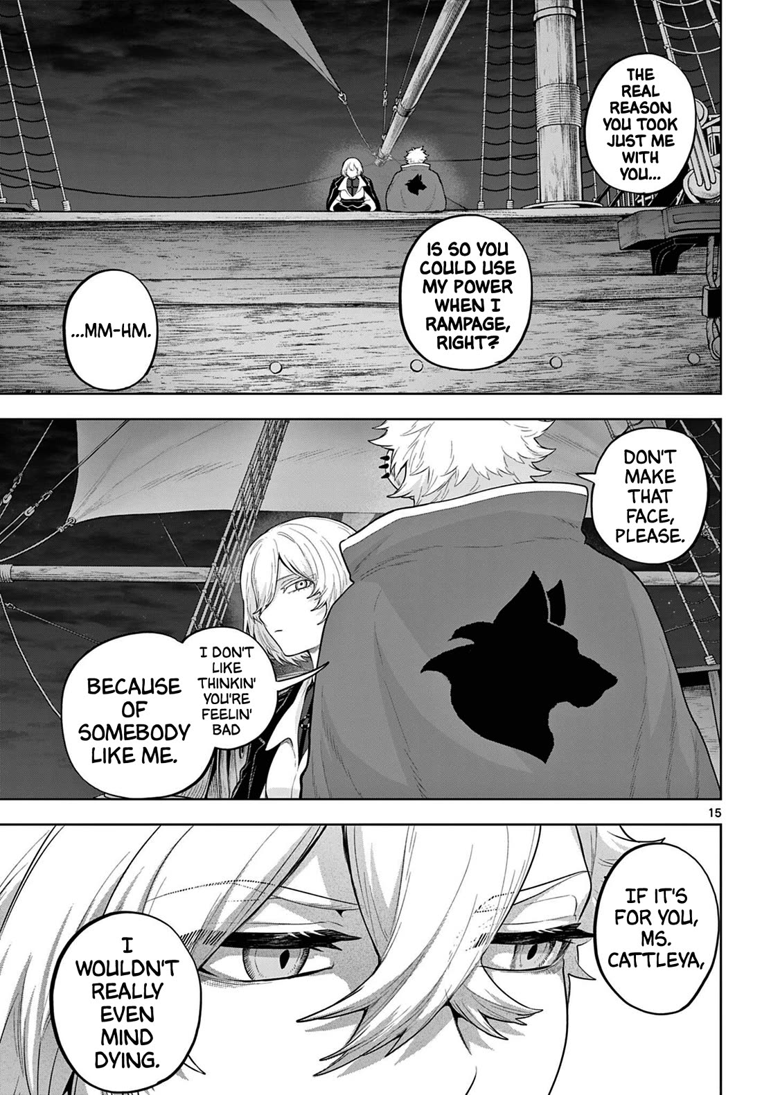 KaguRai: Kagura & Raito Chapter 56 page 15 - Chapter 56: The Last Place We're Heading To