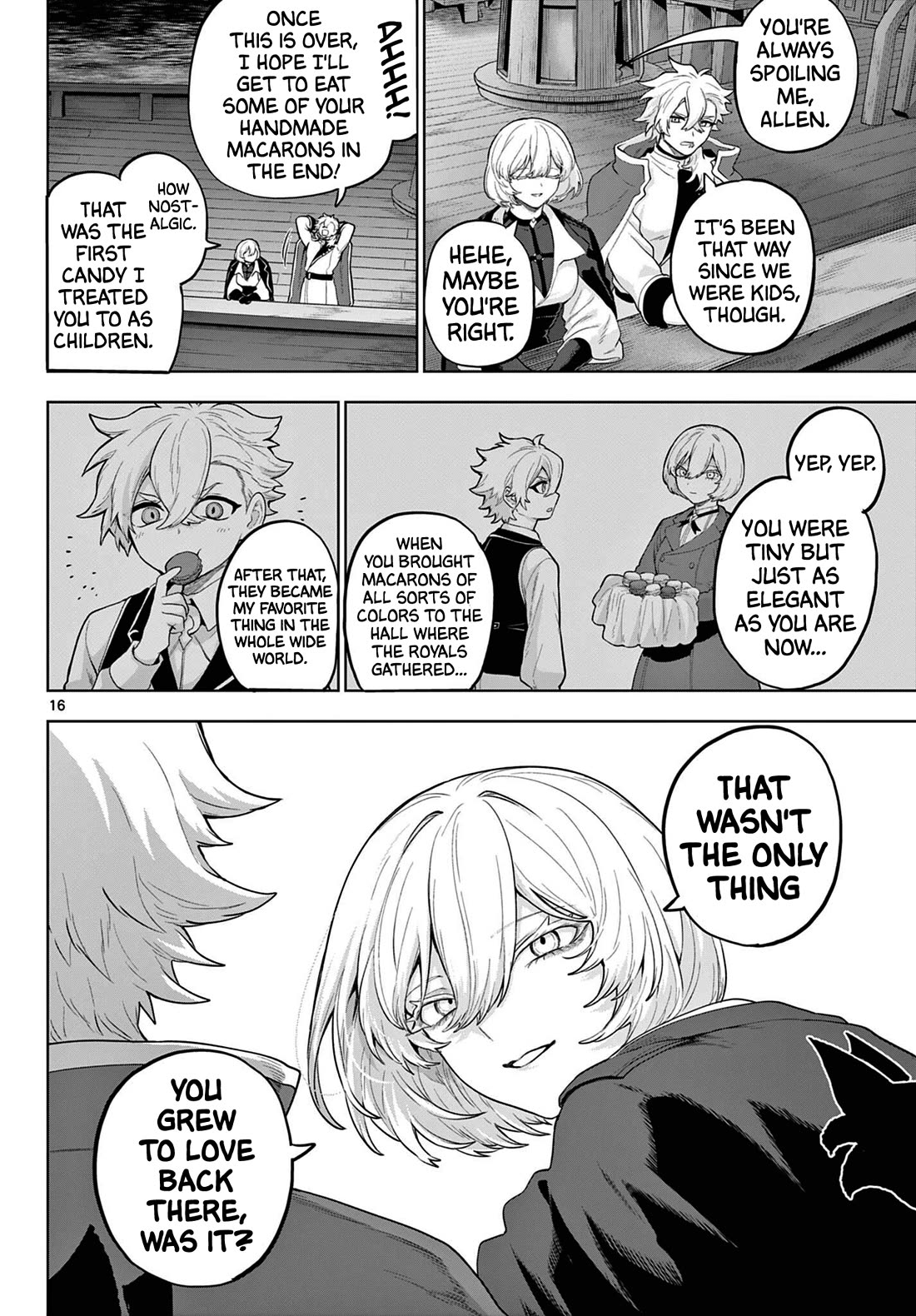 KaguRai: Kagura & Raito Chapter 56 page 16 - Chapter 56: The Last Place We're Heading To