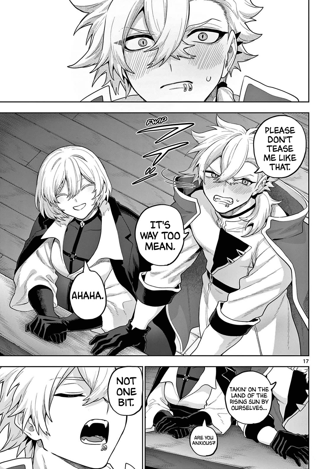 KaguRai: Kagura & Raito Chapter 56 page 17 - Chapter 56: The Last Place We're Heading To