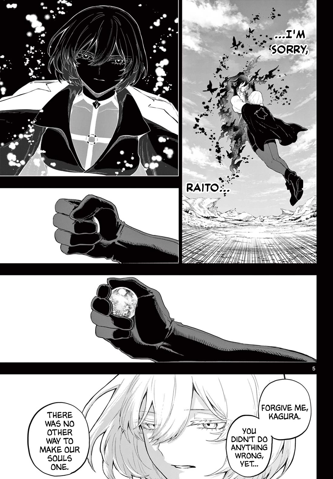 KaguRai: Kagura & Raito Chapter 56 page 5 - Chapter 56: The Last Place We're Heading To
