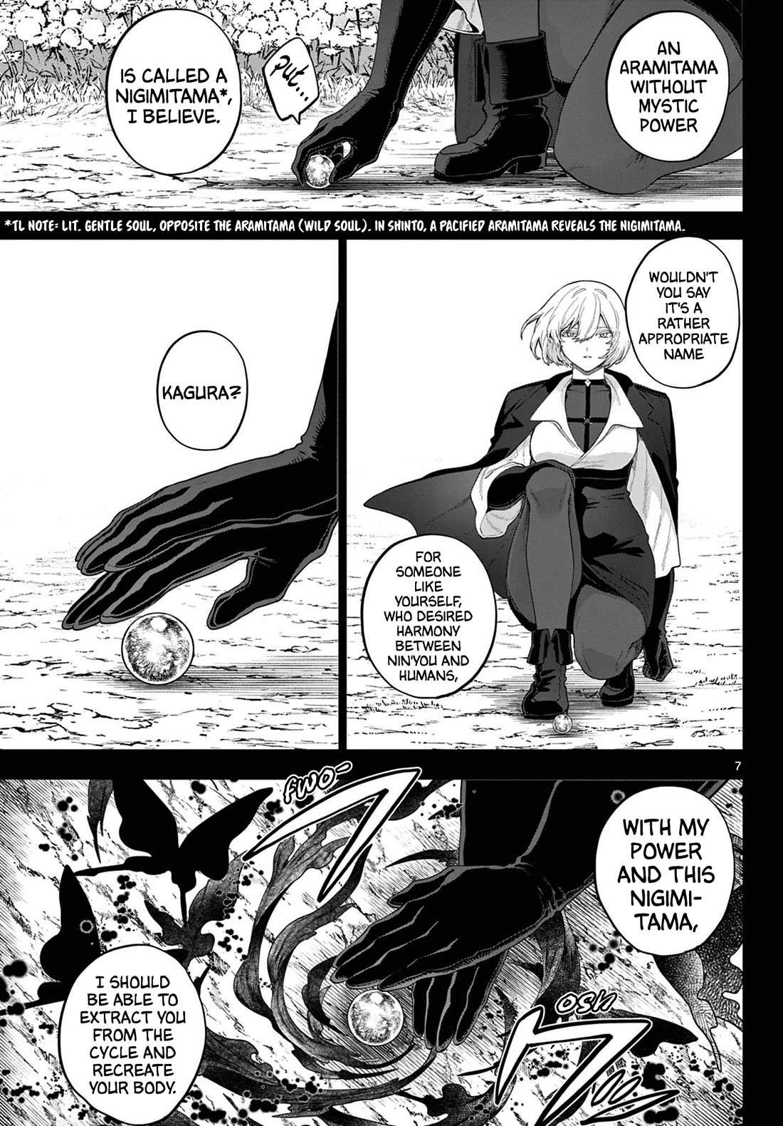 KaguRai: Kagura & Raito Chapter 56 page 7 - Chapter 56: The Last Place We're Heading To