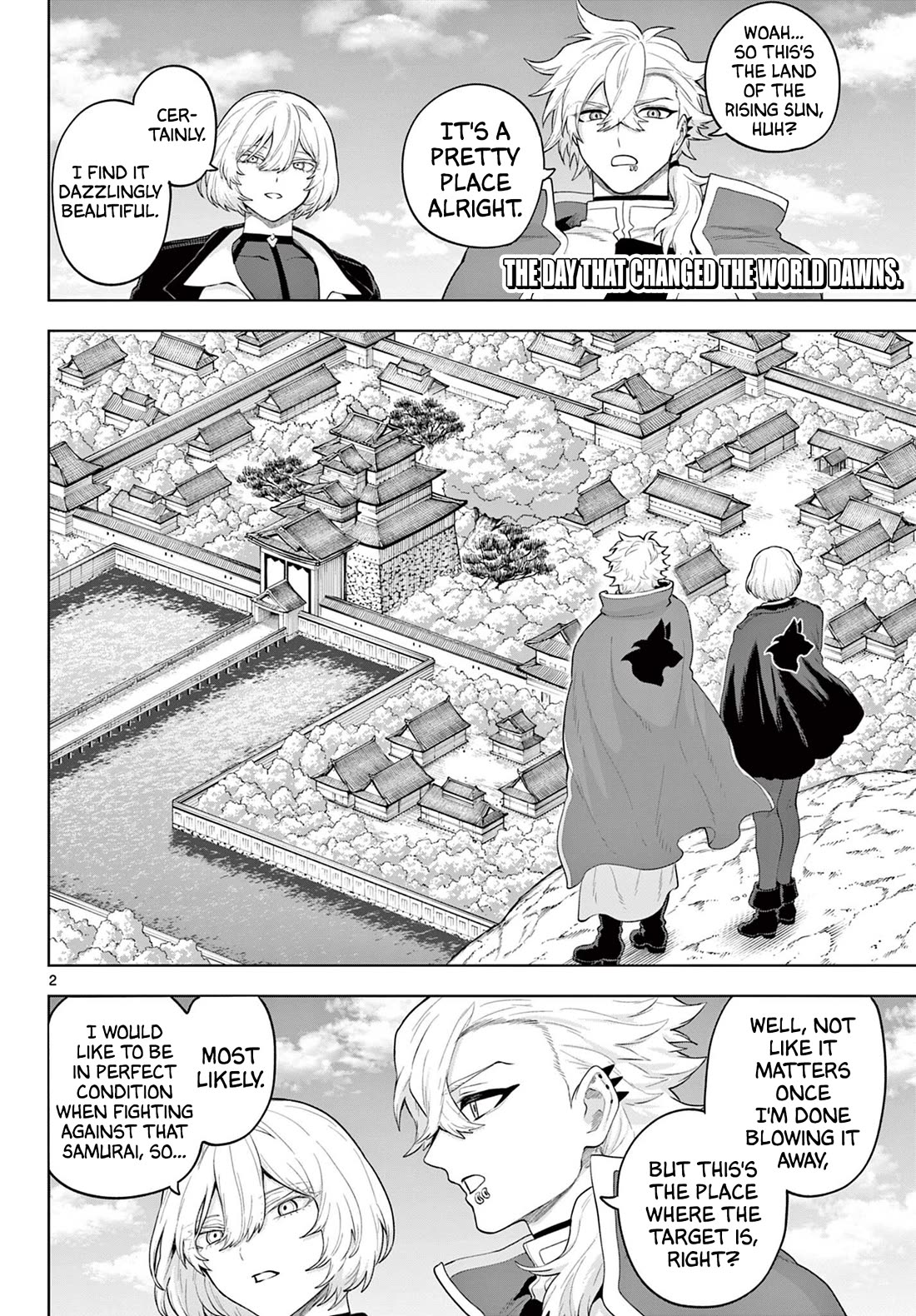 KaguRai: Kagura & Raito Chapter 57 page 2 - Chapter 57: For Who I Hold Dear, I Devastate