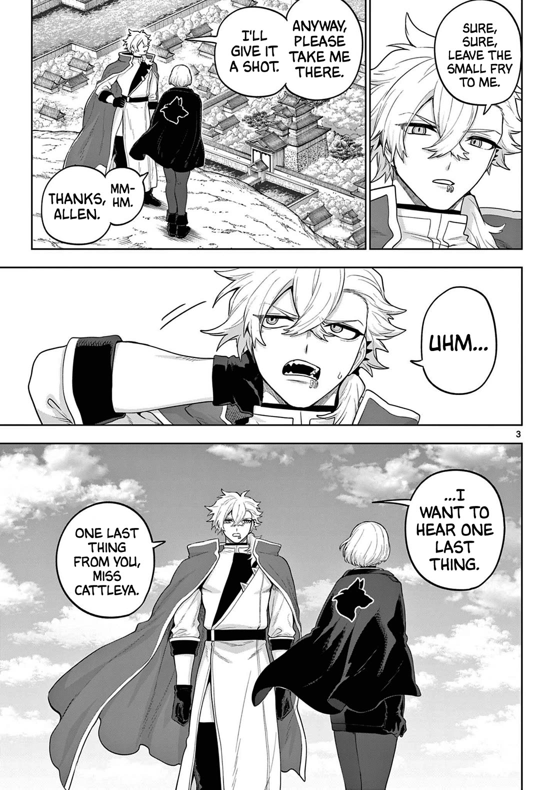 KaguRai: Kagura & Raito Chapter 57 page 3 - Chapter 57: For Who I Hold Dear, I Devastate