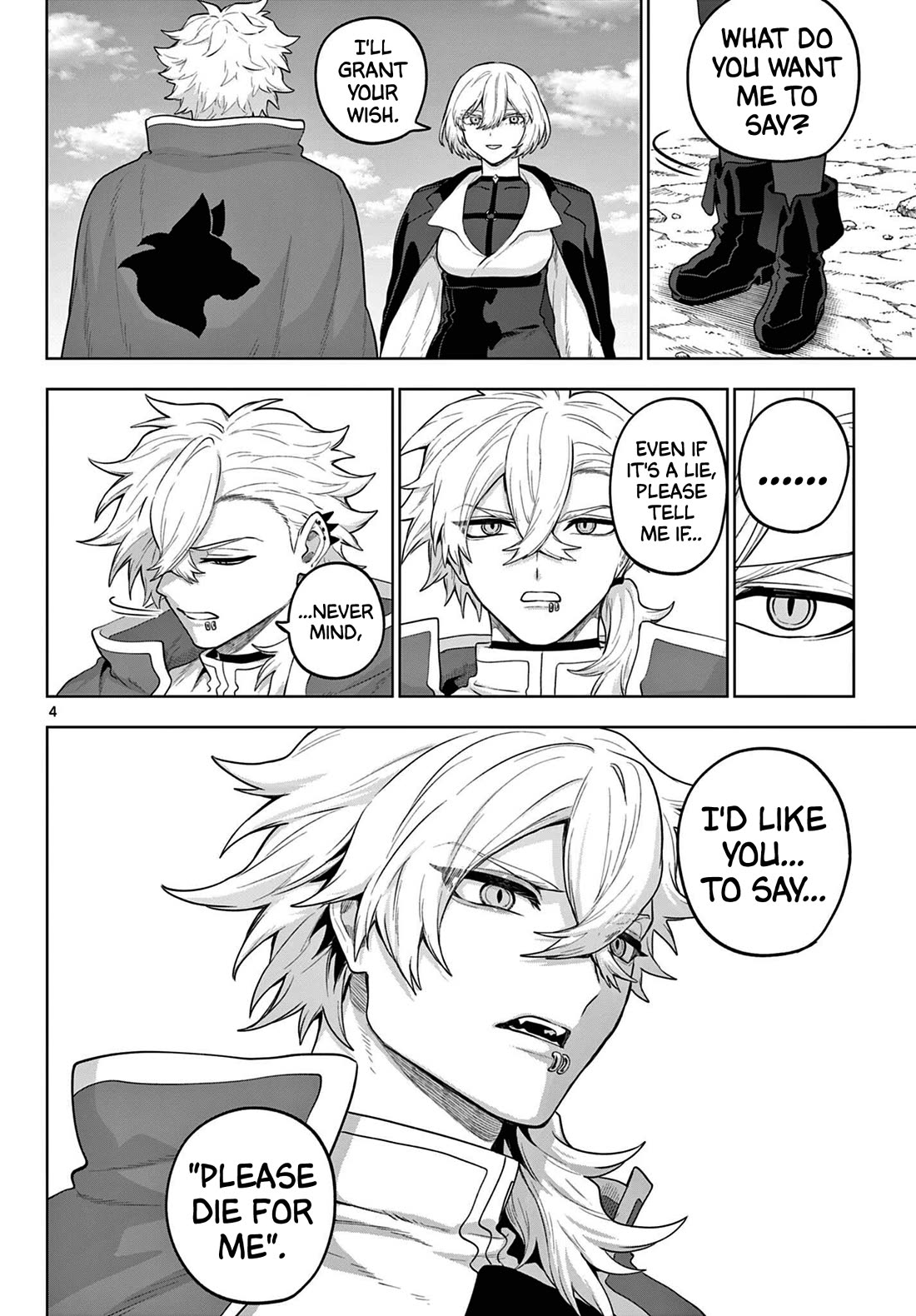 KaguRai: Kagura & Raito Chapter 57 page 4 - Chapter 57: For Who I Hold Dear, I Devastate