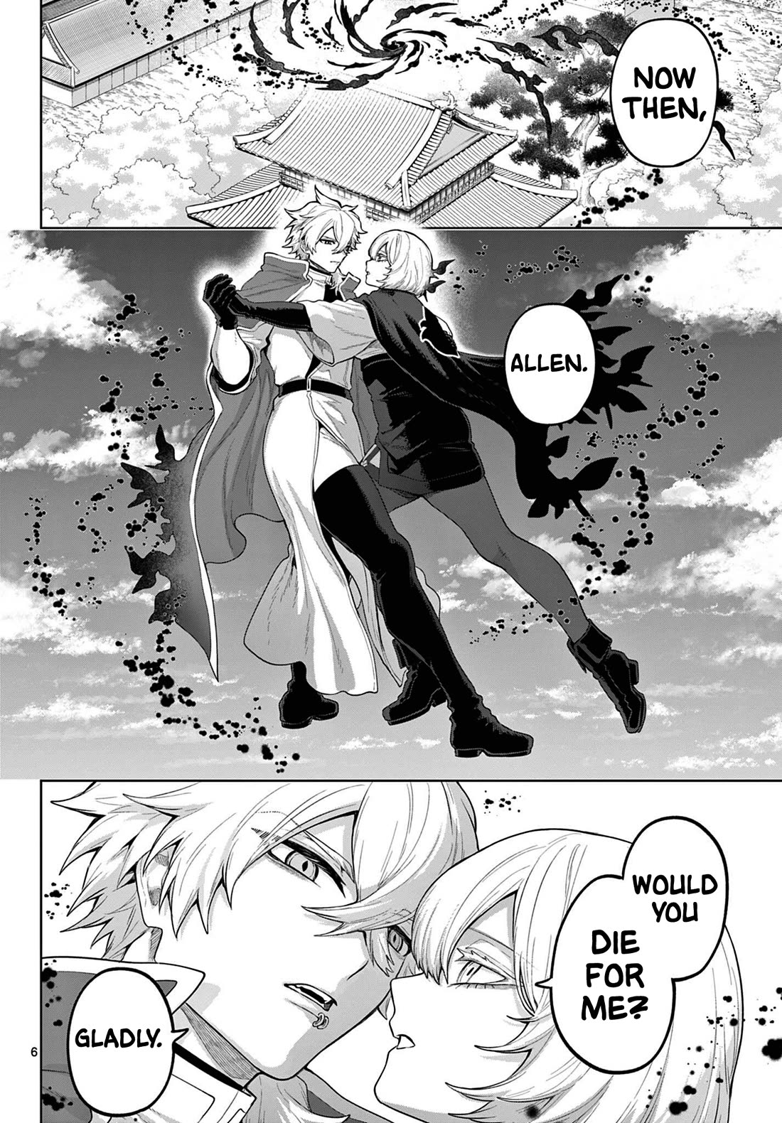 KaguRai: Kagura & Raito Chapter 57 page 6 - Chapter 57: For Who I Hold Dear, I Devastate