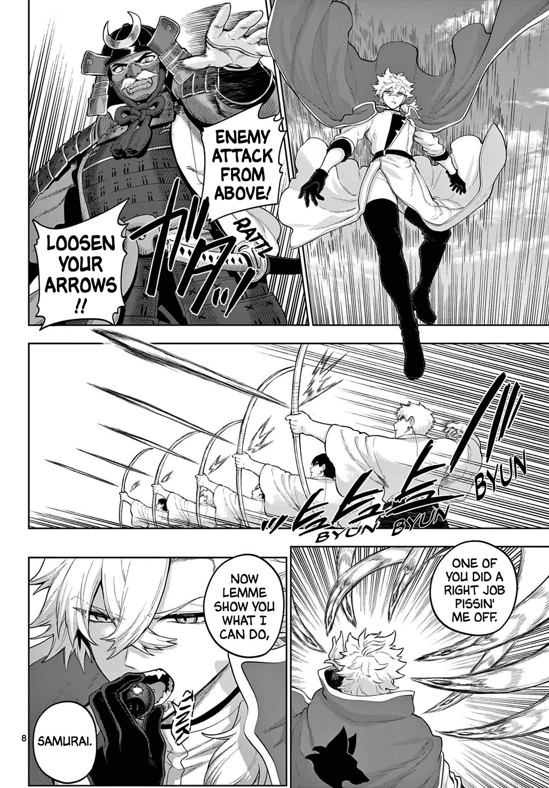 KaguRai: Kagura & Raito Chapter 57 page 8 - Chapter 57: For Who I Hold Dear, I Devastate
