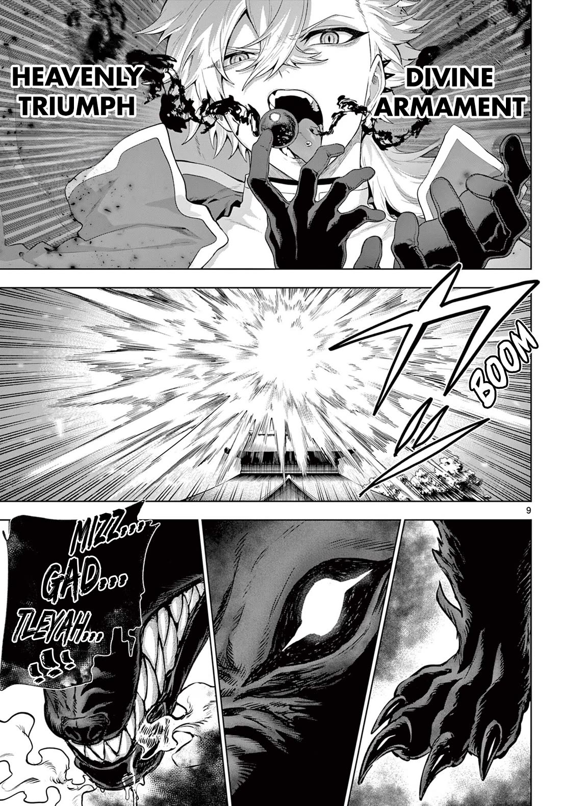 KaguRai: Kagura & Raito Chapter 57 page 9 - Chapter 57: For Who I Hold Dear, I Devastate