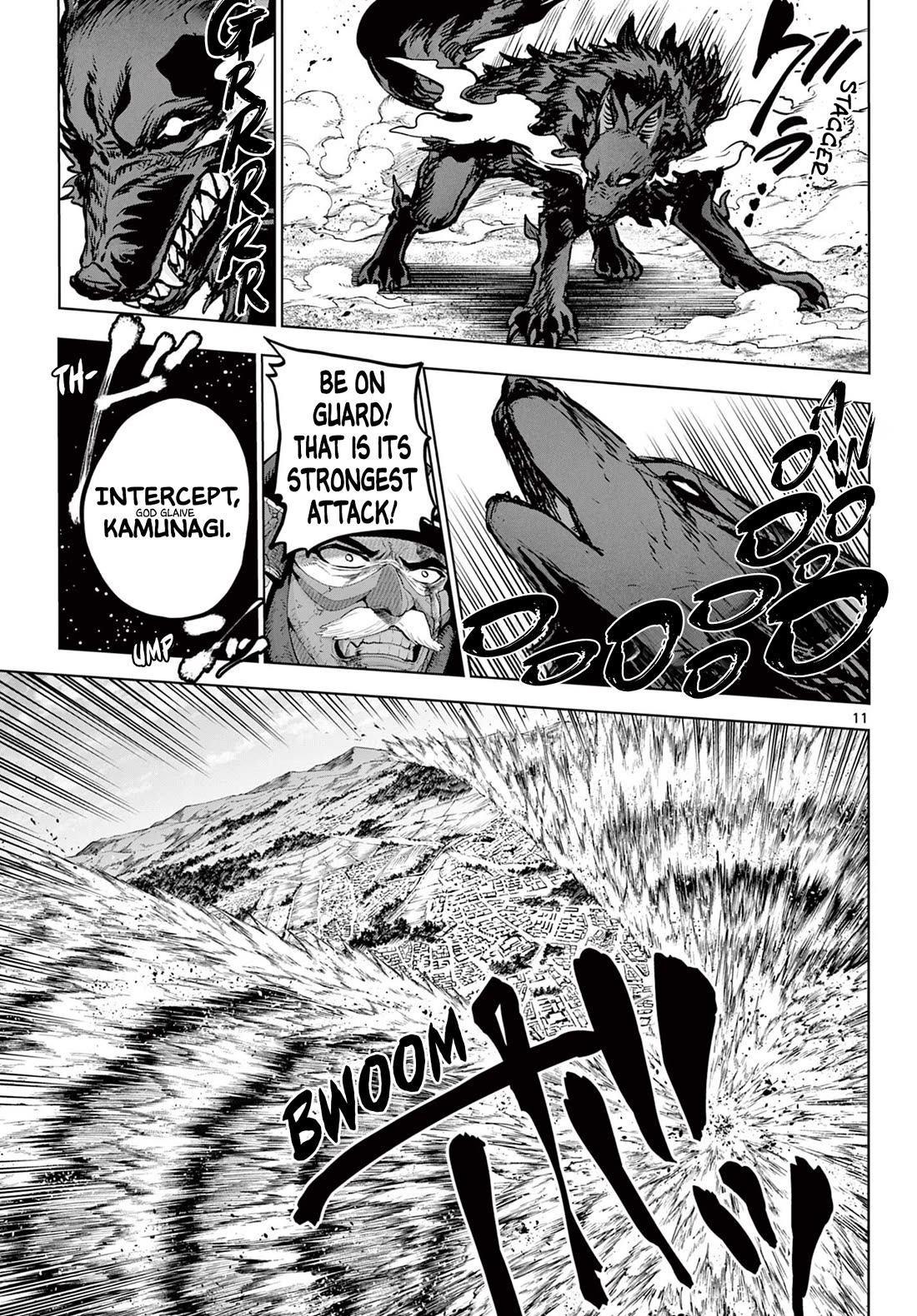 KaguRai: Kagura & Raito Chapter 58 page 11 - Chapter 58: Raid on the Land of the Rising Sun