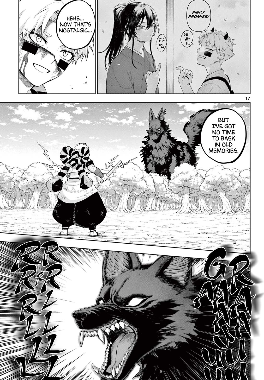 KaguRai: Kagura & Raito Chapter 58 page 17 - Chapter 58: Raid on the Land of the Rising Sun