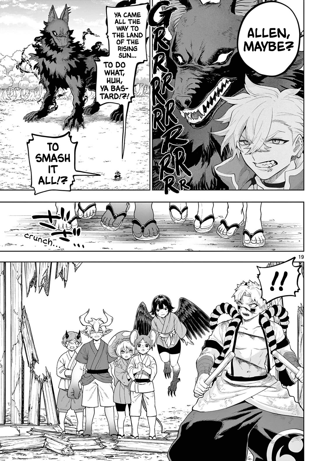 KaguRai: Kagura & Raito Chapter 58 page 19 - Chapter 58: Raid on the Land of the Rising Sun