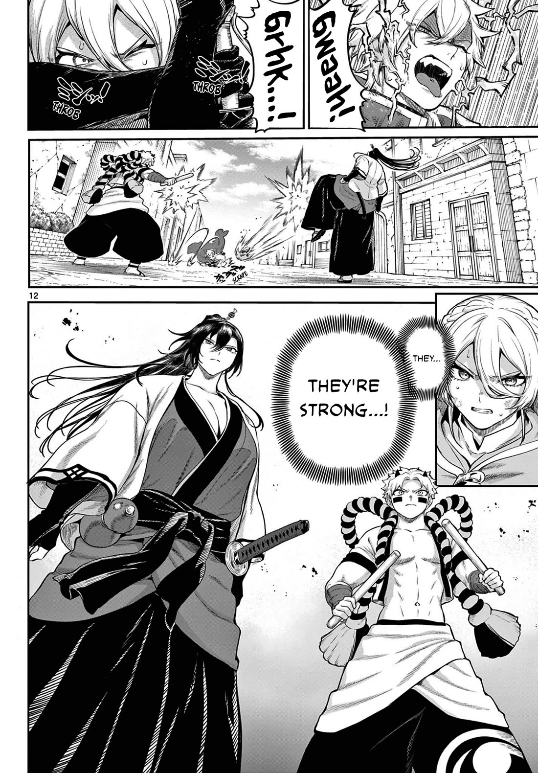 KaguRai: Kagura & Raito Chapter 6 page 12 - Chapter 6: Divine Armament - Heavenly Triumph
