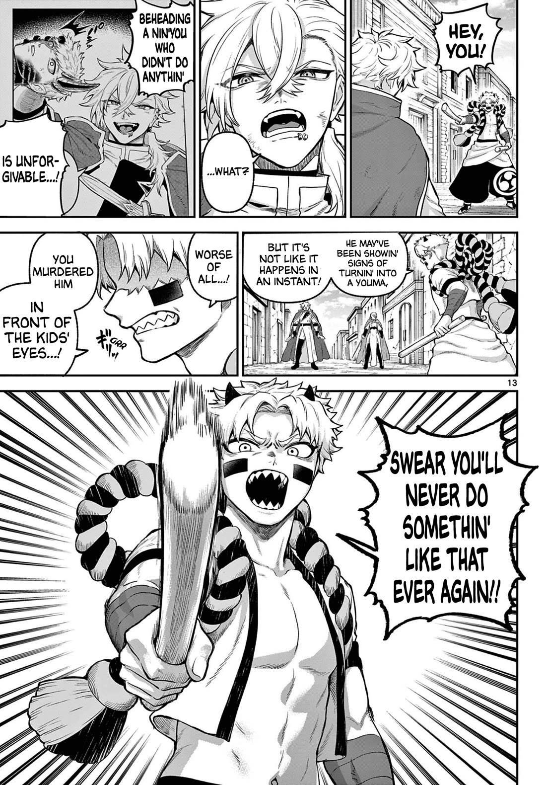 KaguRai: Kagura & Raito Chapter 6 page 13 - Chapter 6: Divine Armament - Heavenly Triumph