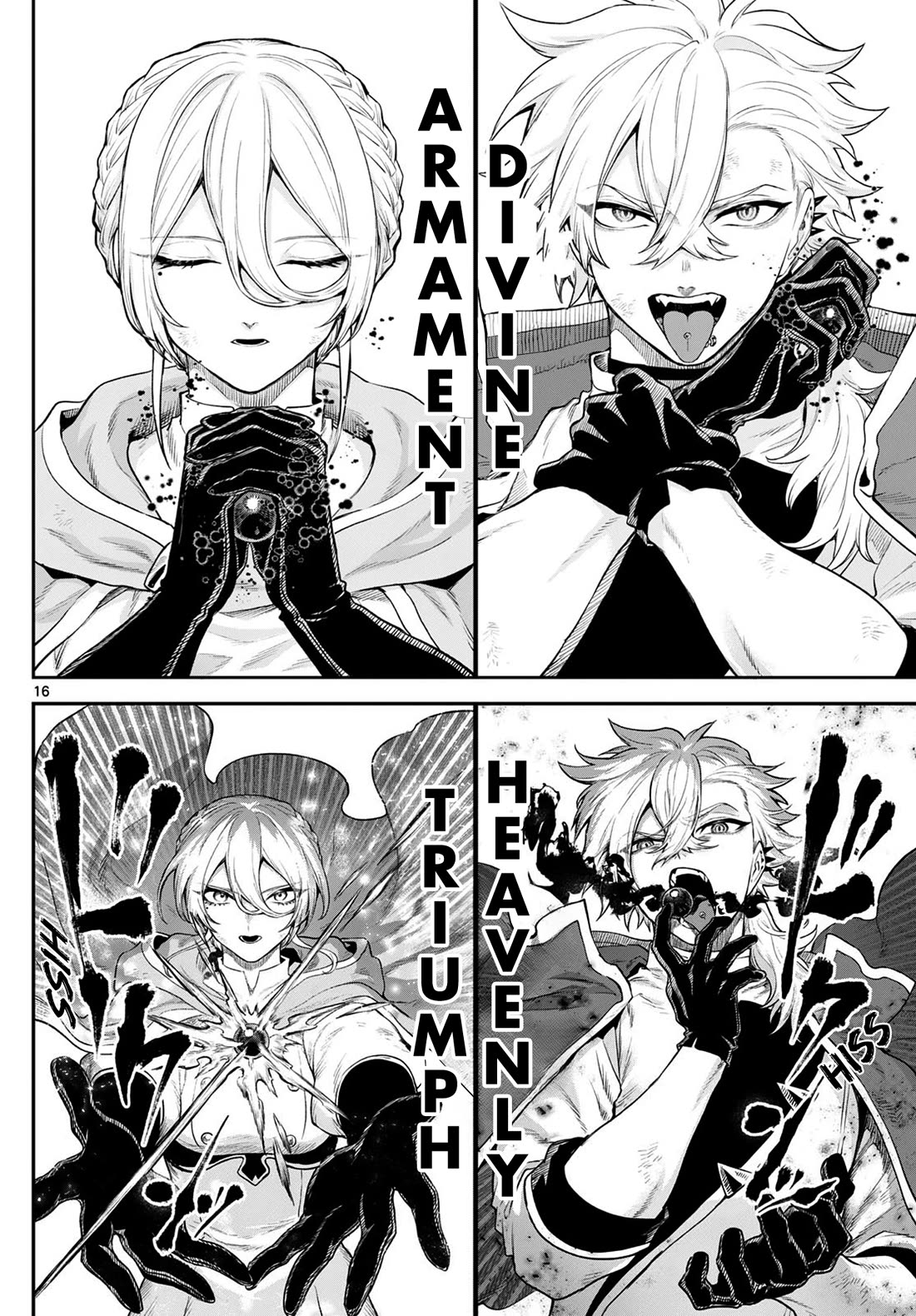 KaguRai: Kagura & Raito Chapter 6 page 16 - Chapter 6: Divine Armament - Heavenly Triumph
