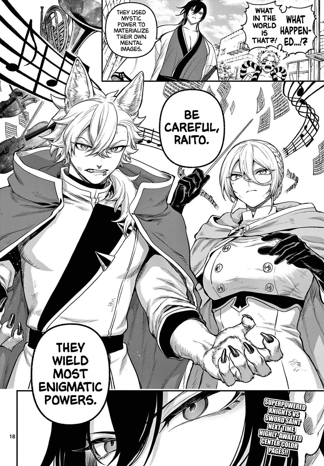 KaguRai: Kagura & Raito Chapter 6 page 18 - Chapter 6: Divine Armament - Heavenly Triumph