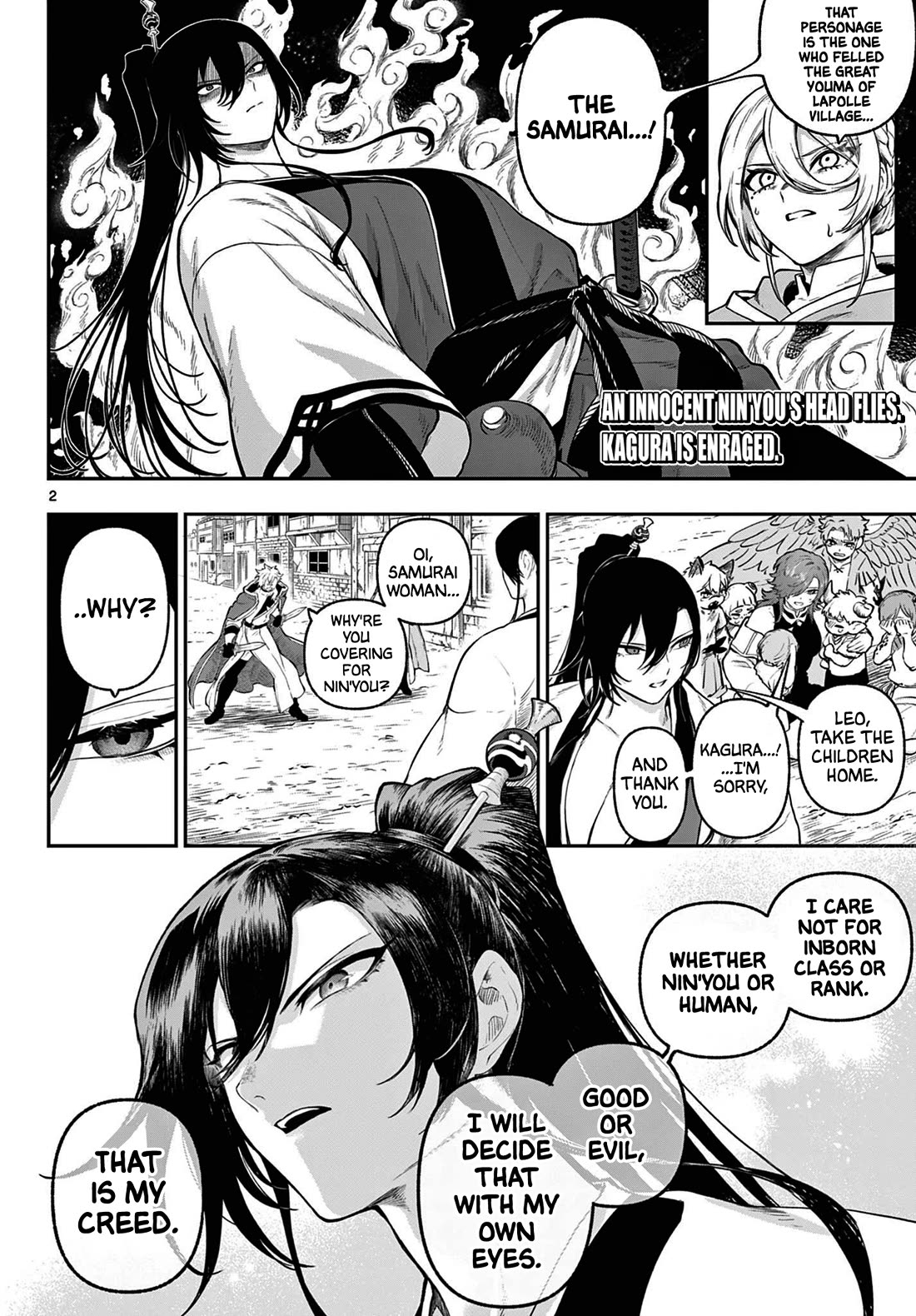 KaguRai: Kagura & Raito Chapter 6 page 2 - Chapter 6: Divine Armament - Heavenly Triumph