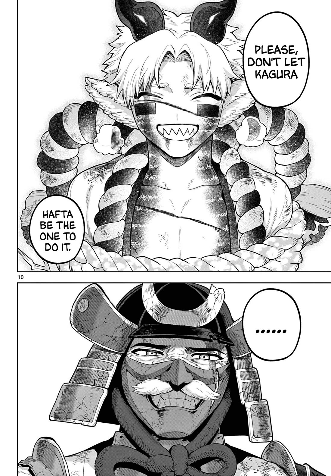KaguRai: Kagura & Raito Chapter 61 page 10 - Chapter 61: I Choose Farewell