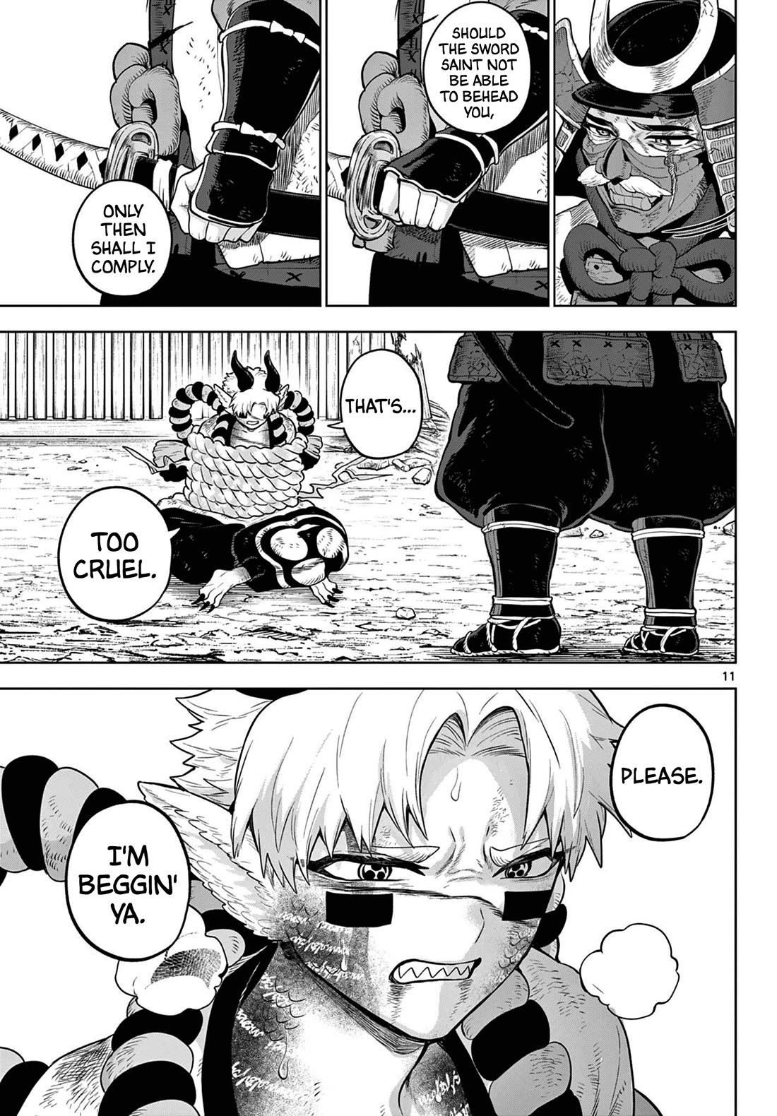 KaguRai: Kagura & Raito Chapter 61 page 11 - Chapter 61: I Choose Farewell