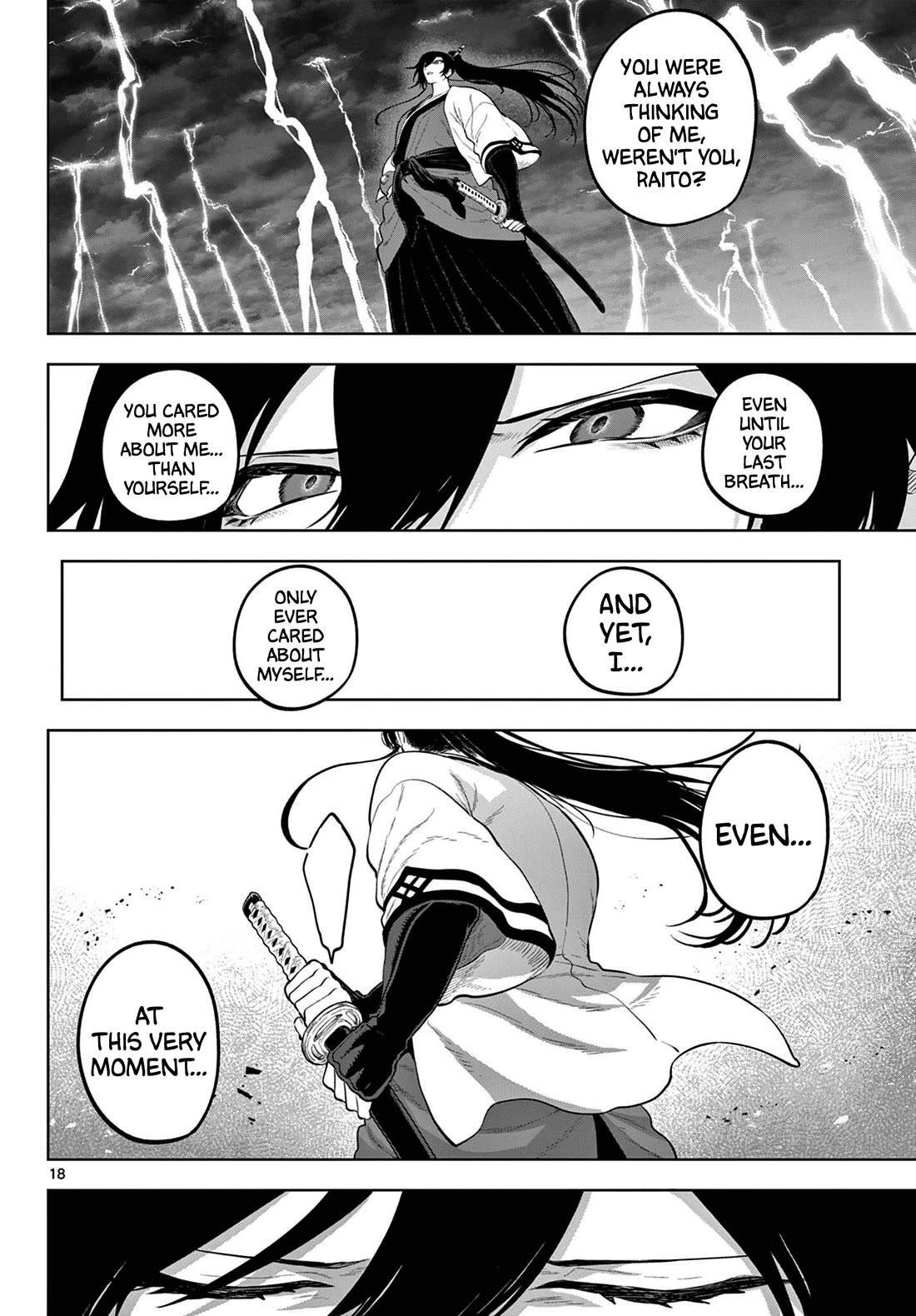 KaguRai: Kagura & Raito Chapter 62 page 18 - Chapter 62: The Sights of the Path I Chose