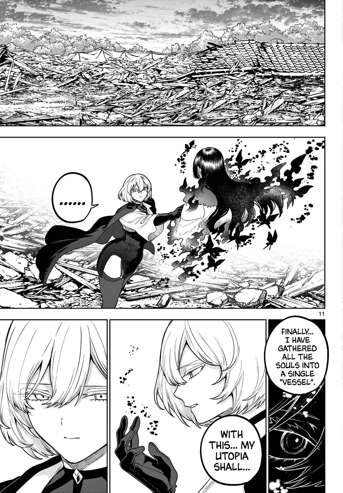 KaguRai: Kagura & Raito Chapter 63 page 11 - Chapter 63: The Final Destination of a Life Chosen
