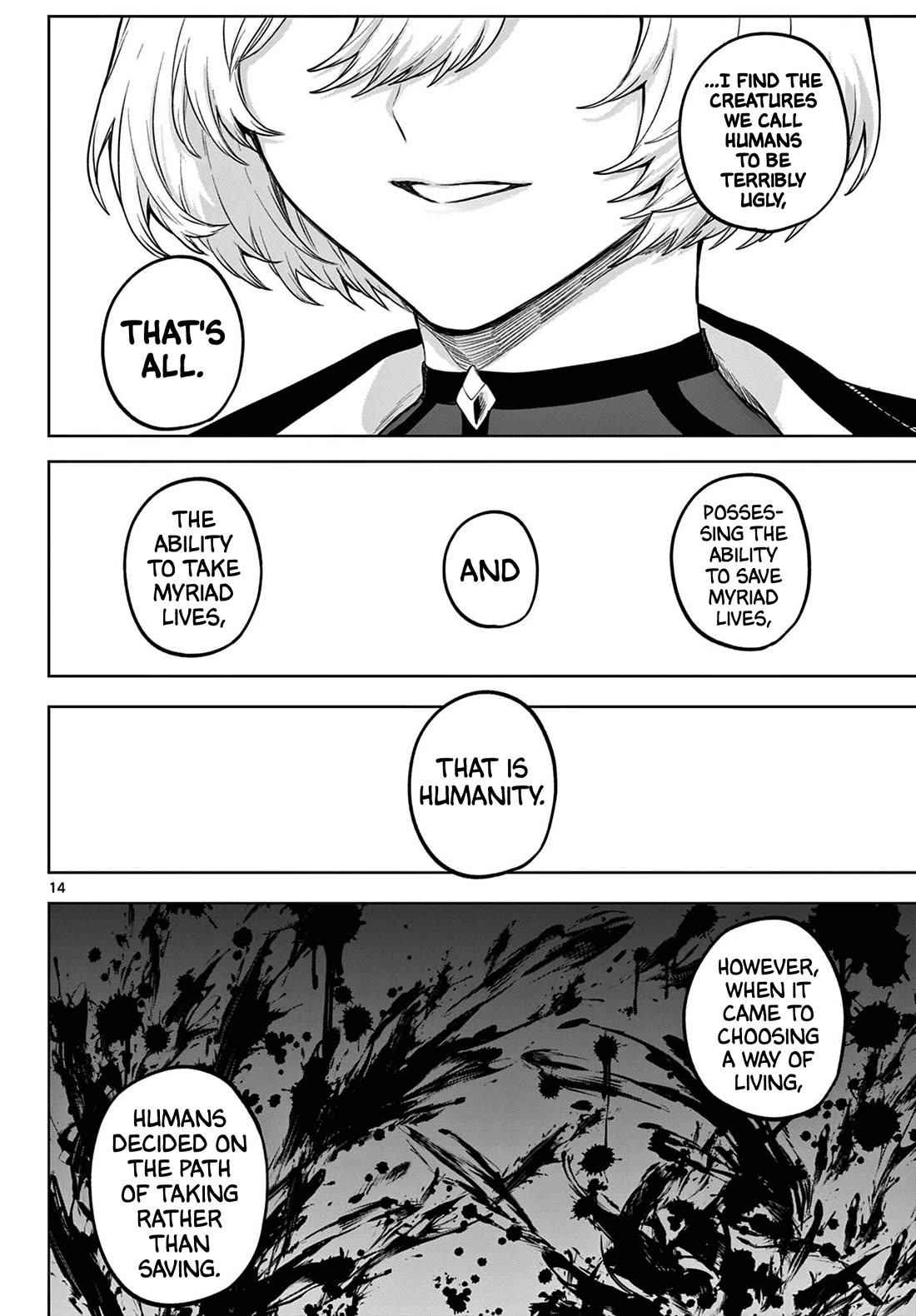 KaguRai: Kagura & Raito Chapter 63 page 14 - Chapter 63: The Final Destination of a Life Chosen