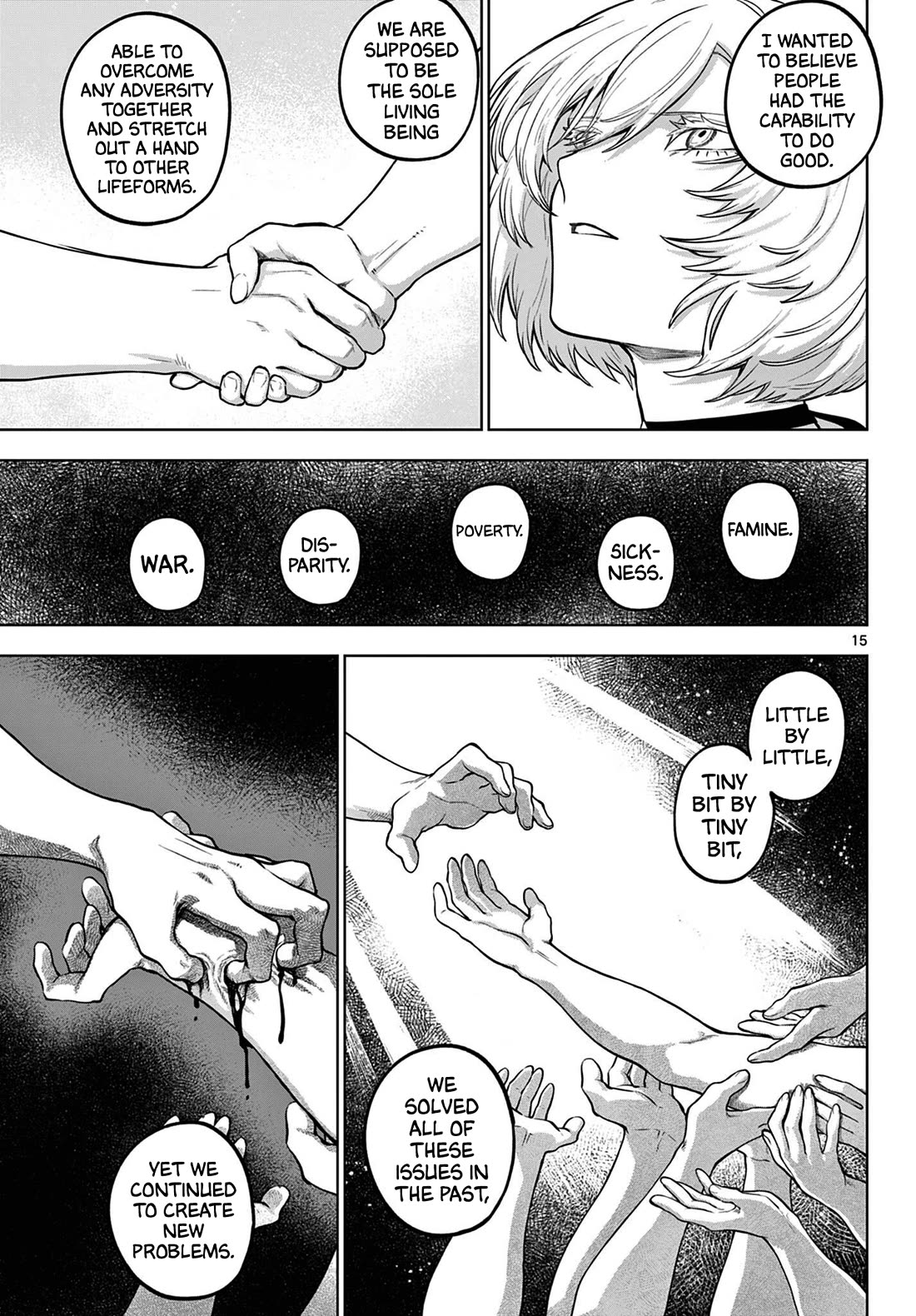 KaguRai: Kagura & Raito Chapter 63 page 15 - Chapter 63: The Final Destination of a Life Chosen