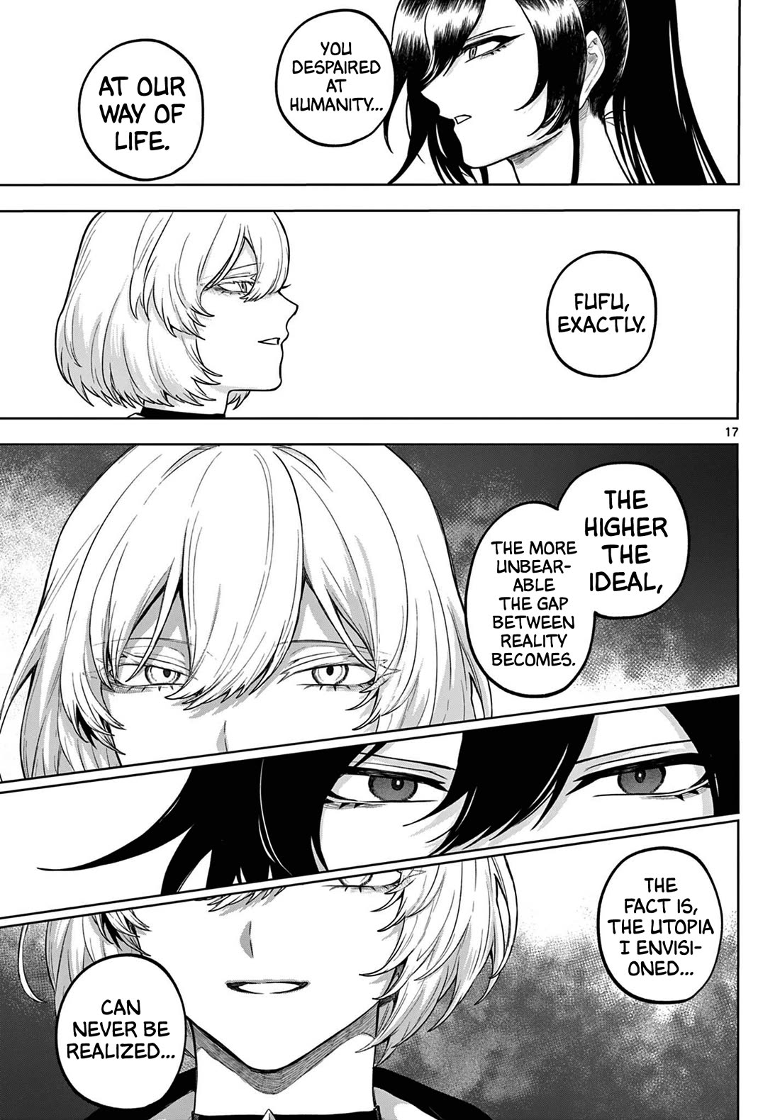 KaguRai: Kagura & Raito Chapter 63 page 17 - Chapter 63: The Final Destination of a Life Chosen