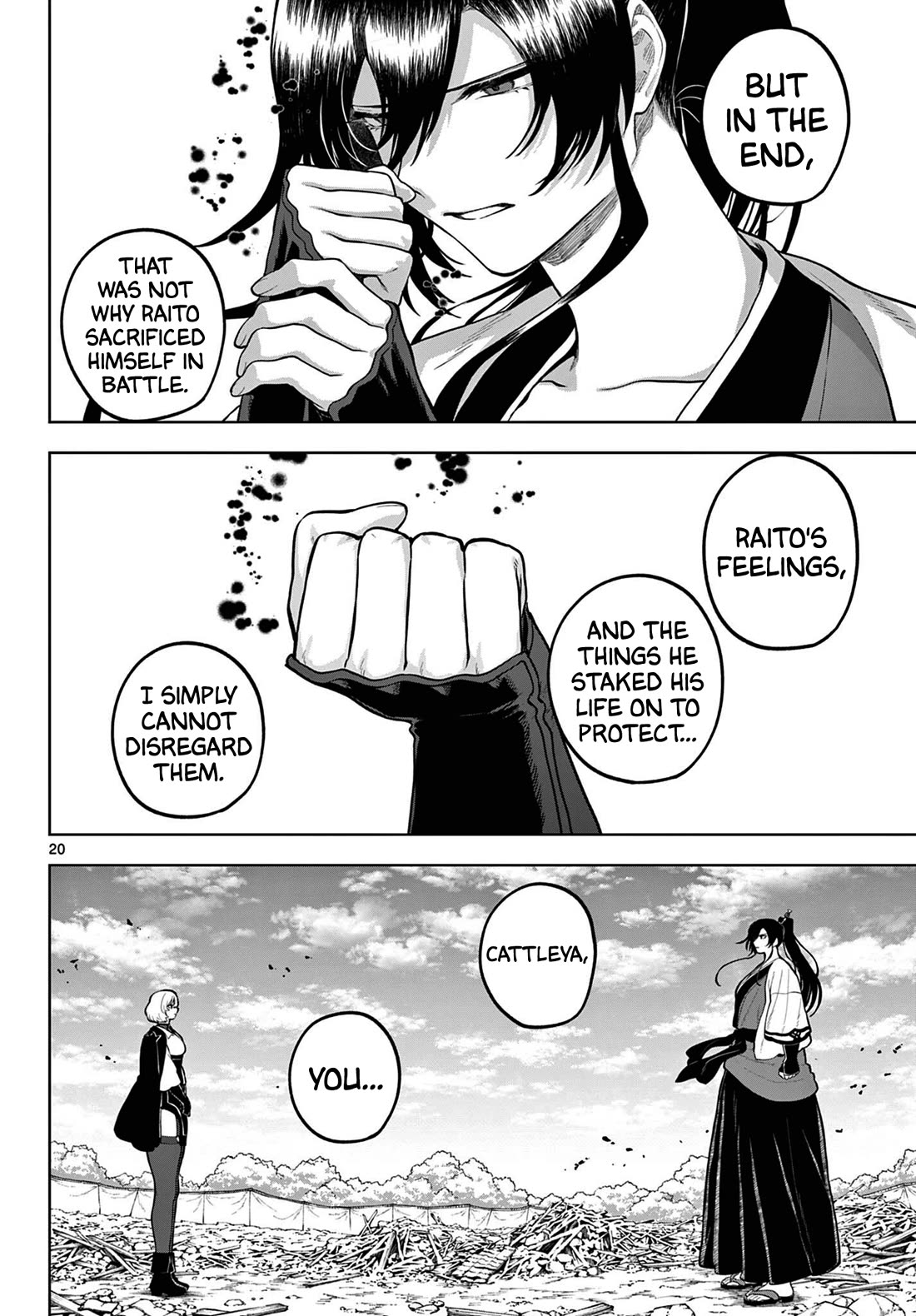 KaguRai: Kagura & Raito Chapter 63 page 20 - Chapter 63: The Final Destination of a Life Chosen
