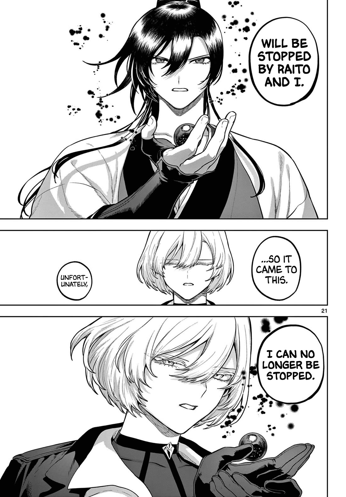 KaguRai: Kagura & Raito Chapter 63 page 21 - Chapter 63: The Final Destination of a Life Chosen