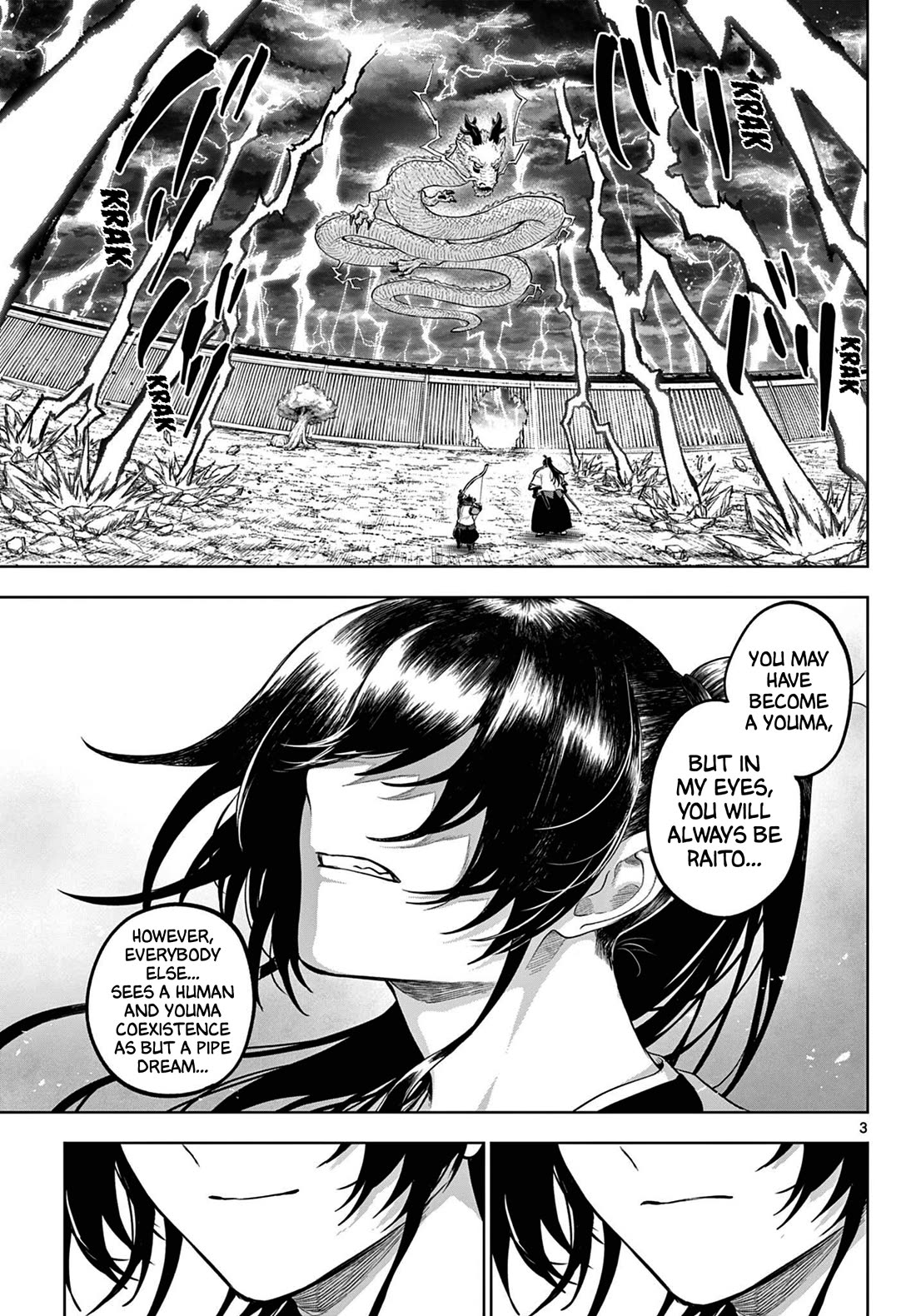 KaguRai: Kagura & Raito Chapter 63 page 3 - Chapter 63: The Final Destination of a Life Chosen