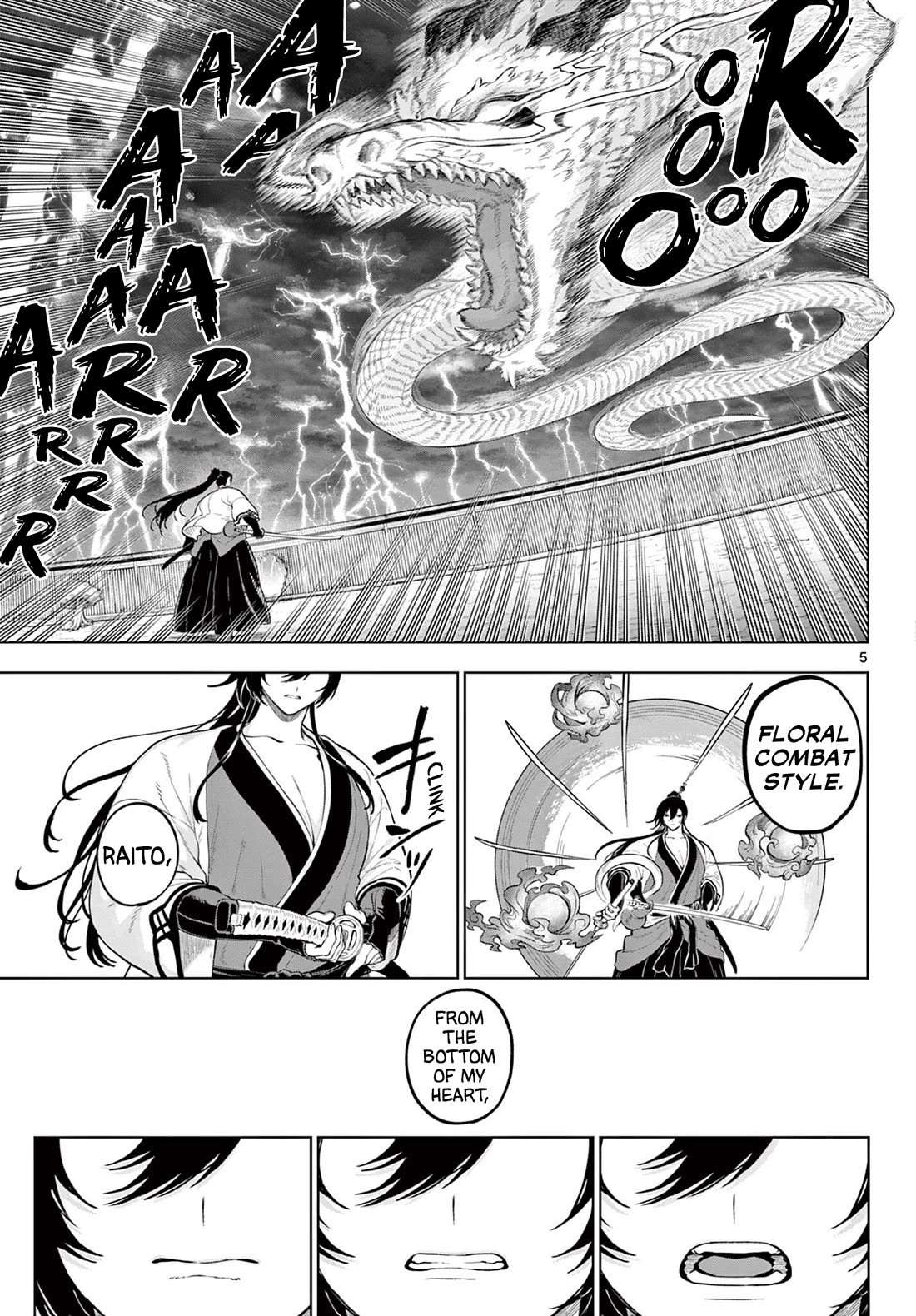 KaguRai: Kagura & Raito Chapter 63 page 5 - Chapter 63: The Final Destination of a Life Chosen